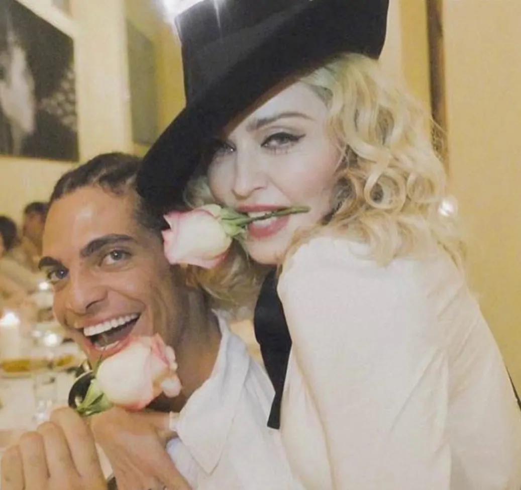 Madonna e Bruno Alcantara