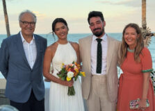 Casamento de Julia e Antonio Guanaes movimenta Trancoso
