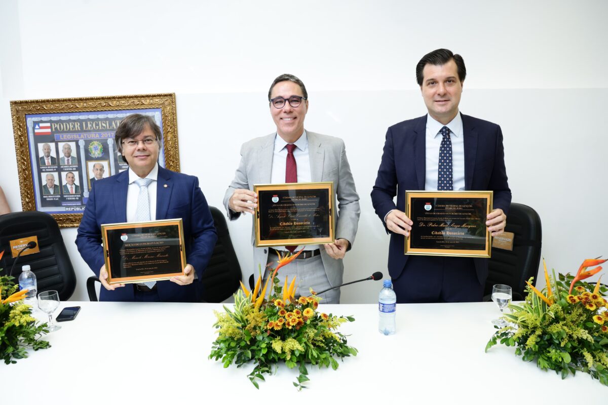 Marcelo Miranda, Augusto César e Pedro Maia