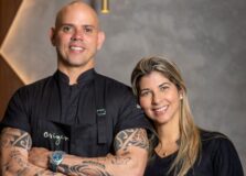 Fabrício Lemos e Lisiane Arouca celebram aniversário do Megiro com noite especial