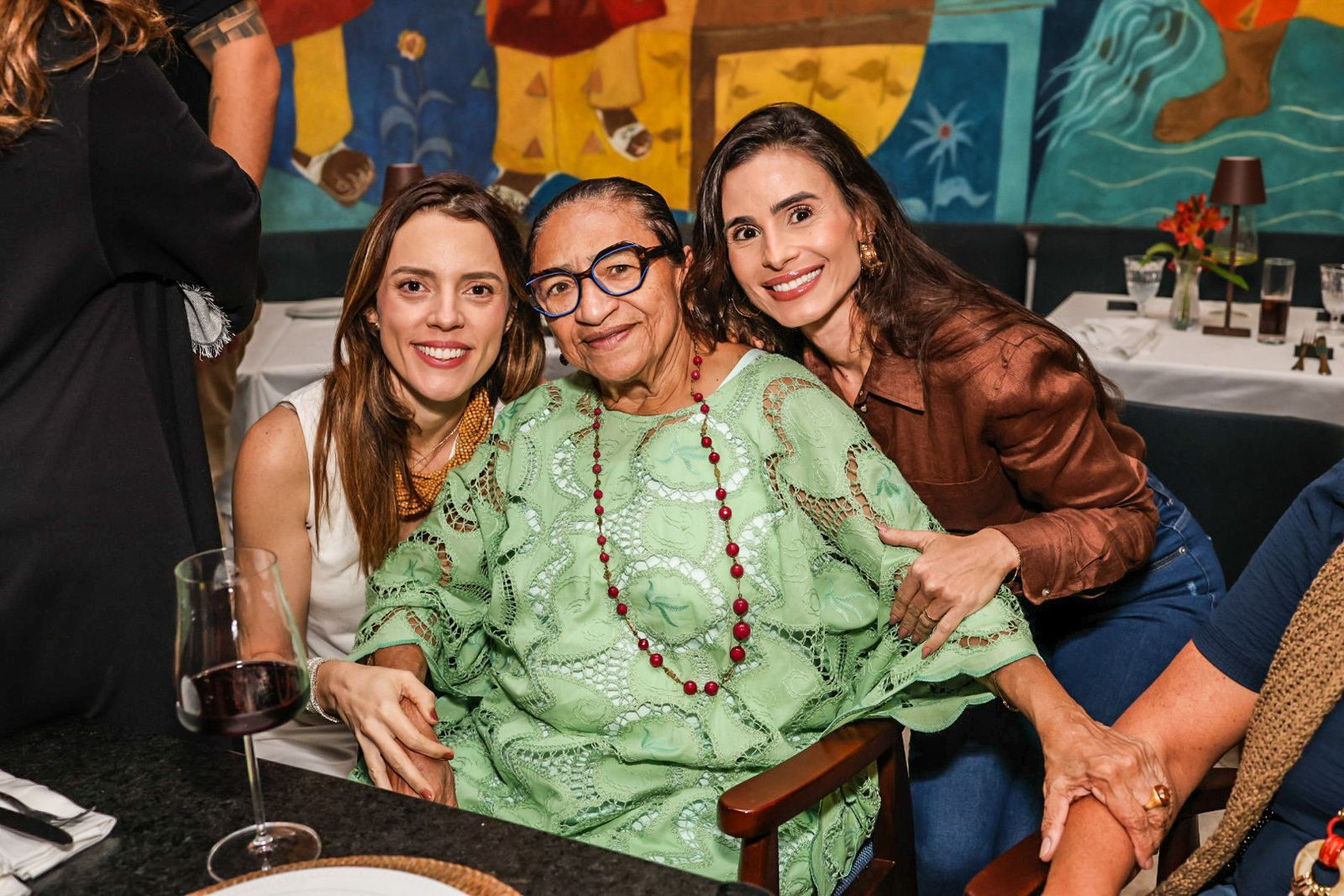 Camila Martins, Licia Fabio e Michele Gonzalez