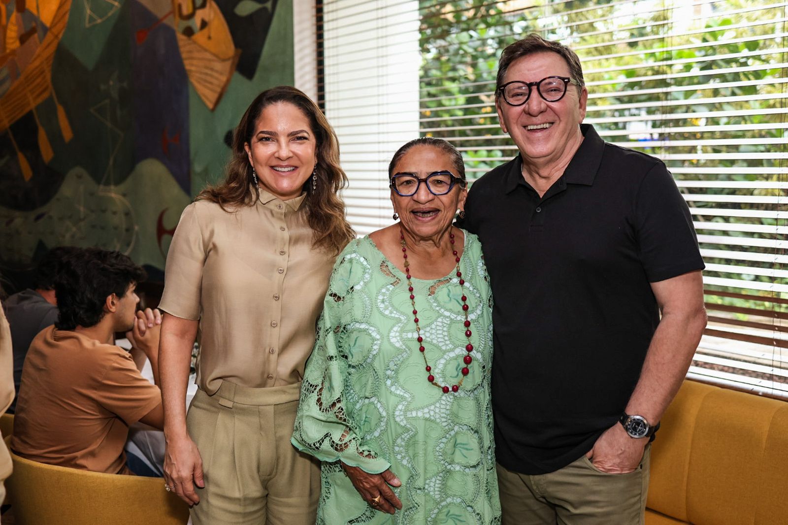 Luciana Mastique, Licia Fabio e Ronaldo Jacobina