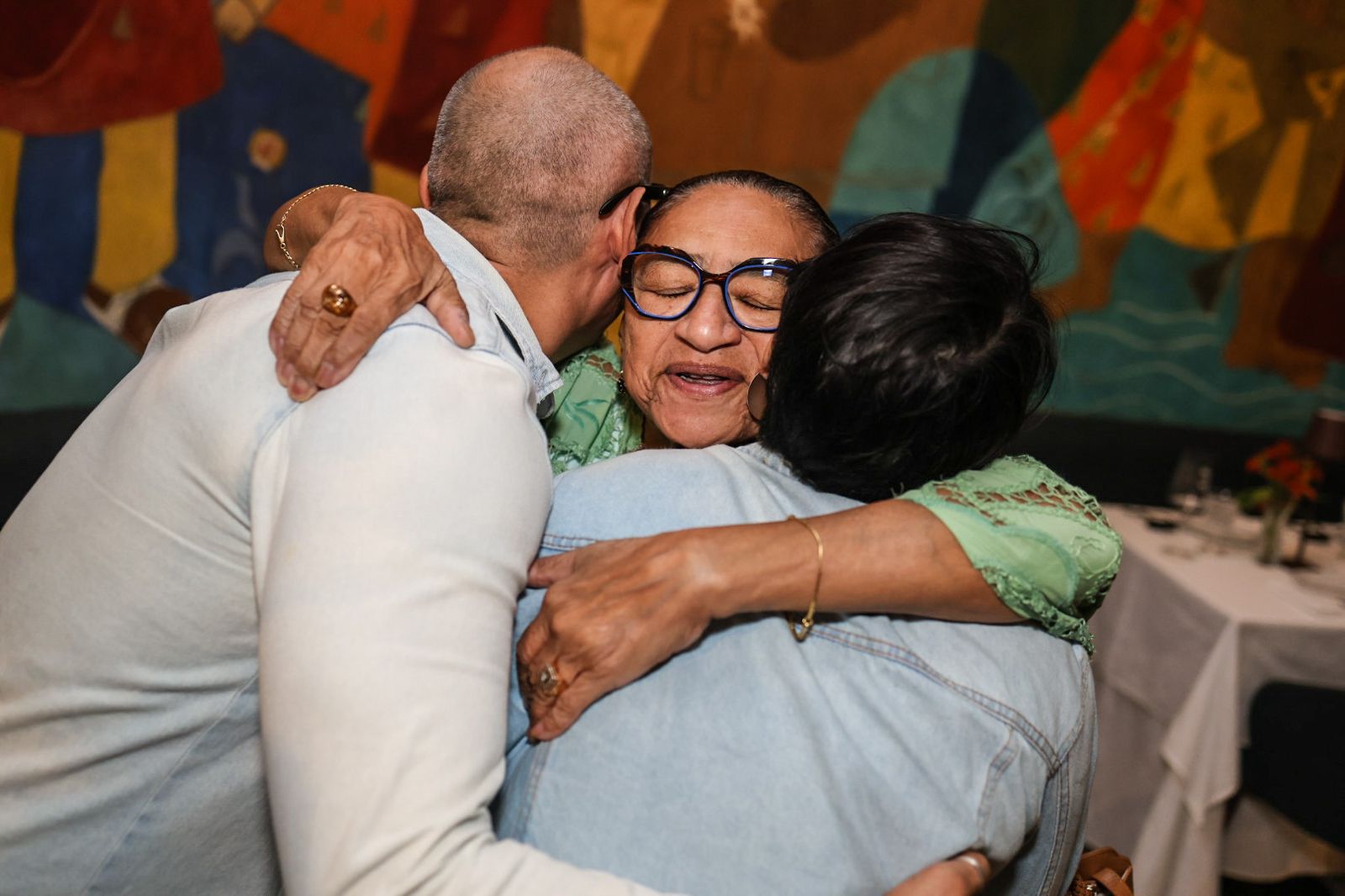 Nicholas Bruno, Licia Fabio e Nathalie Souza