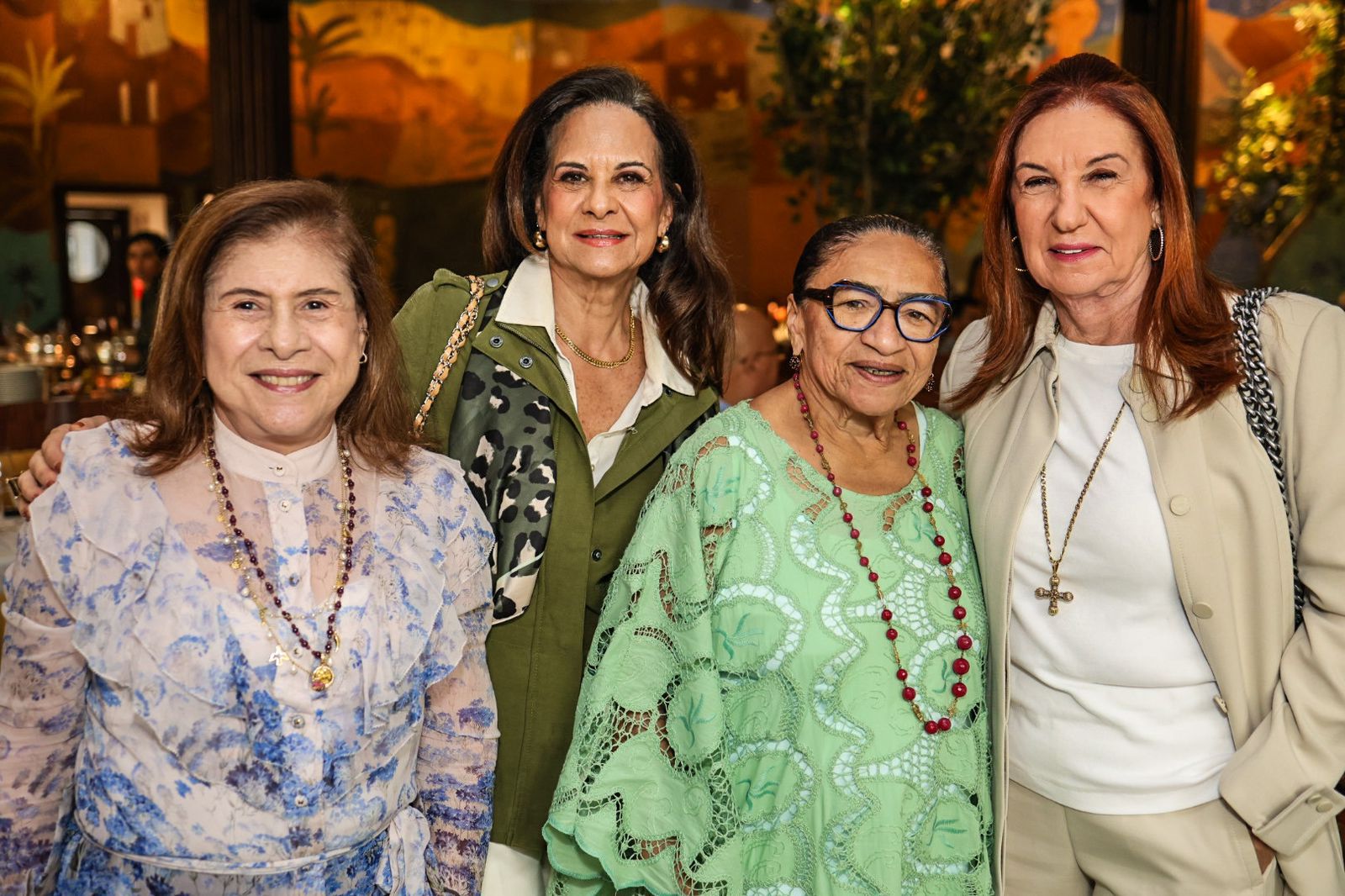 Sandra Sampaio, Vânia Andrade, Licia Fabio e Mirela Machado