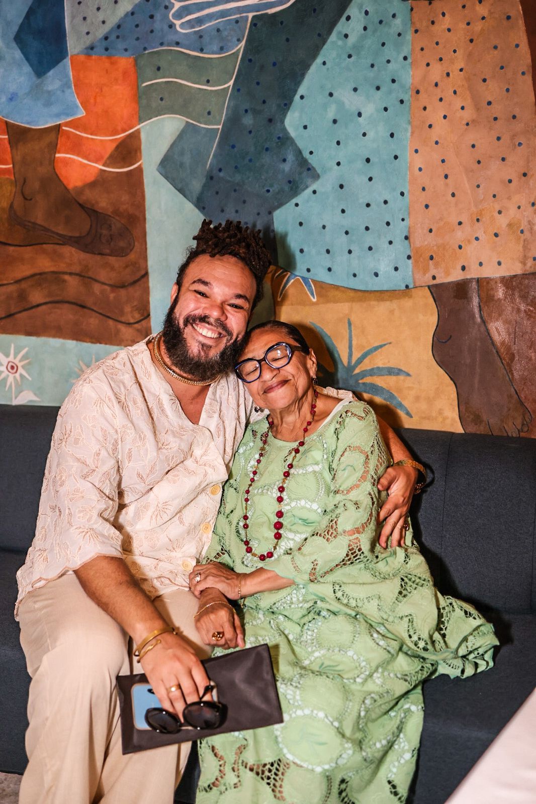 Tiago Coutinho e Licia Fabio