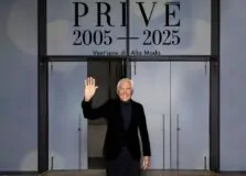 Giorgio Armani celebração 20 anos de alta-costura com exposição em Milão