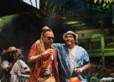 Timbalada levou o clima junino para o Candyall Guetho Square