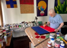 Artista baiano, Alceu Lisboa, leva obras para exposição no Rio de Janeiro