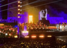 Baianos marcam presença no show de Andrea Bocelli em sua fazenda, na Toscana