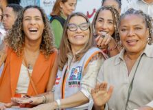 Em Salvador, Janja visita projetos sociais ao lado da primeira-dama do estado