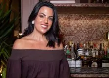 Fotos – Daniela Lopes recebeu convidados para brinde no ‘Living Carmel’ da CASACOR Bahia