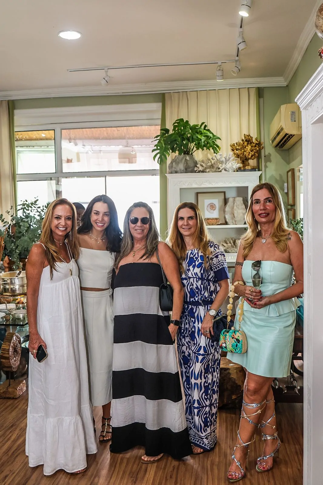 Adriana Mota, Luiza Mota, Mira Bozzo, Alessandra Nogueira e Claudia Del Rei