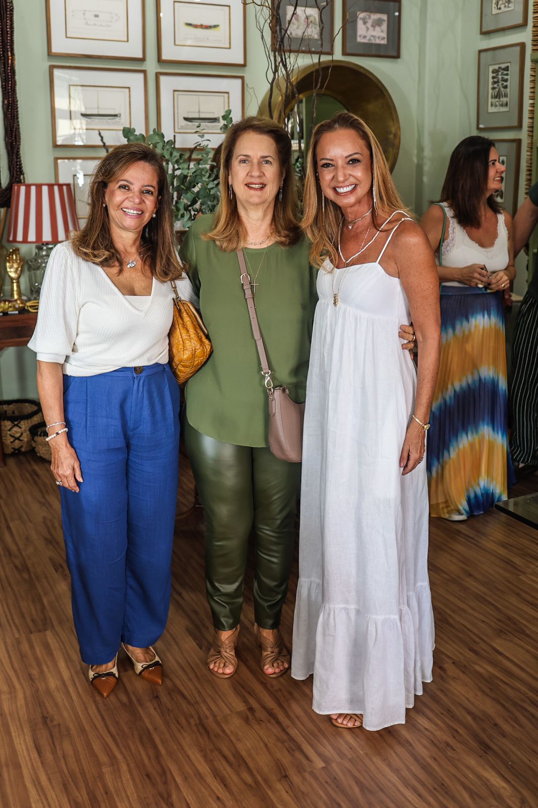 Darci Queiroz, Marta Alencar e Adriana Mota