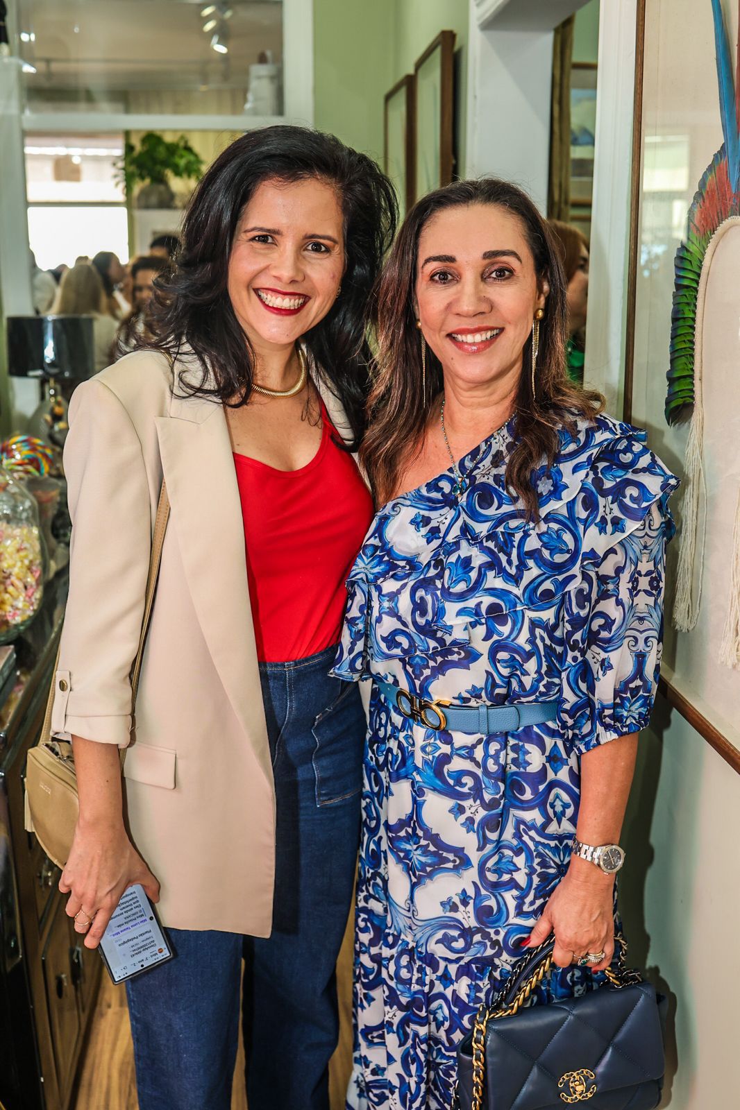Elen Vila Nova e Lila Moraes