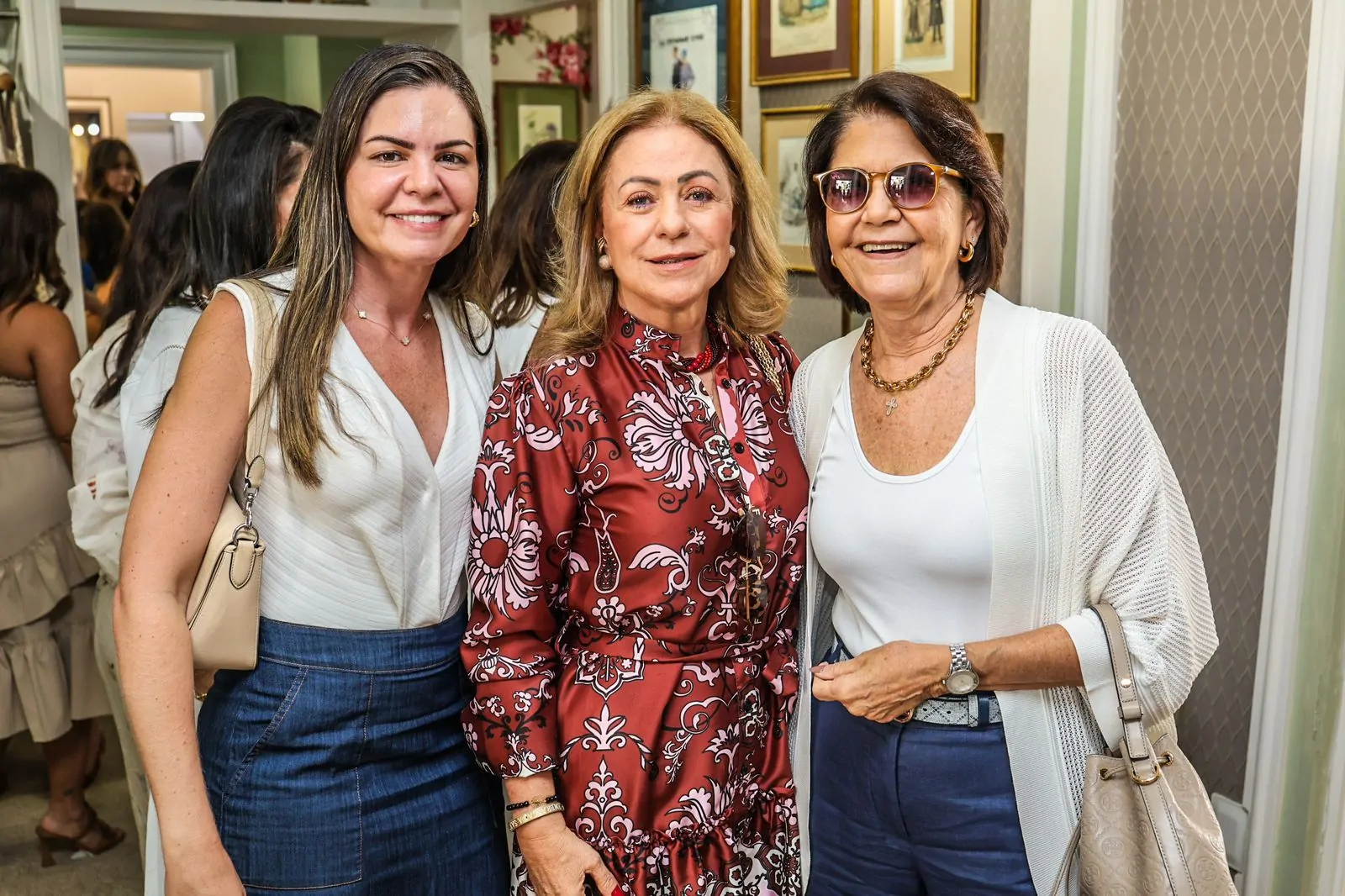 Marcela Souza, Helena Degasperi e Glicia Brandão
