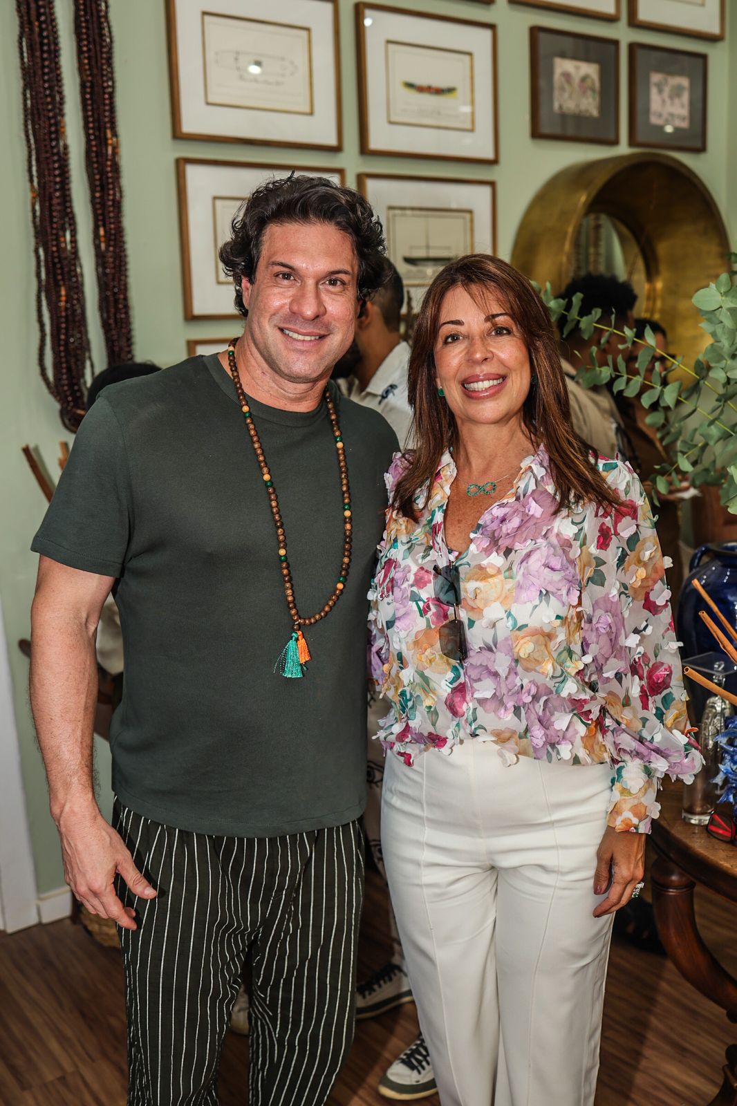 Marcio Sobral e Moema Pitanga