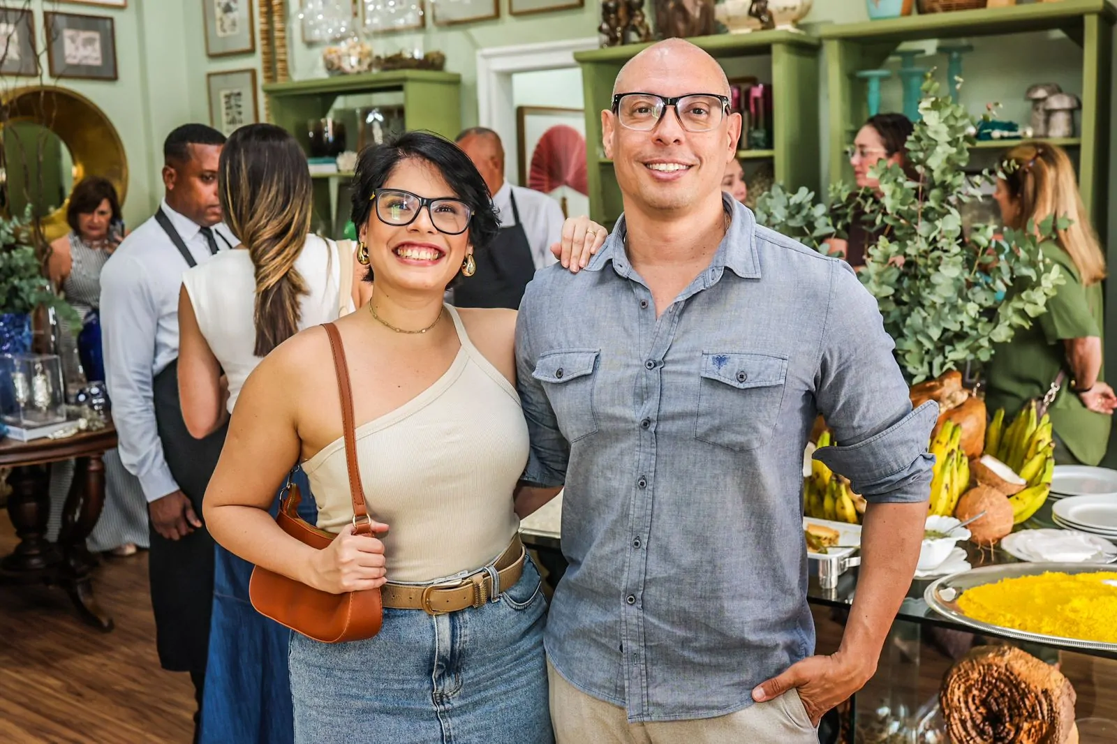 Nathalie Souza e Nicholas Bruny