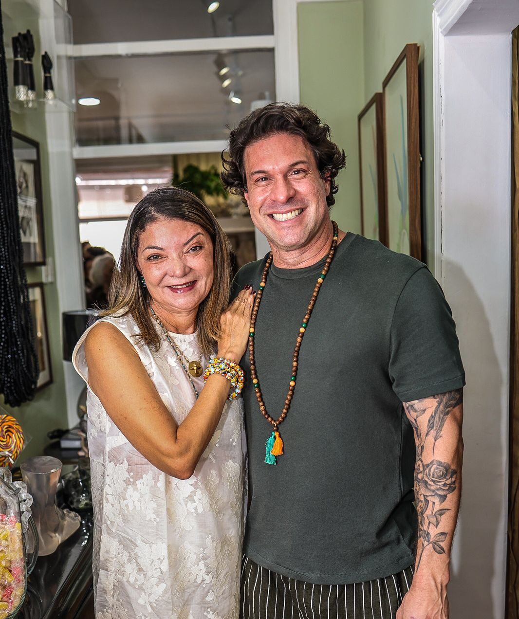 Rita Barros e Marcio Sobral