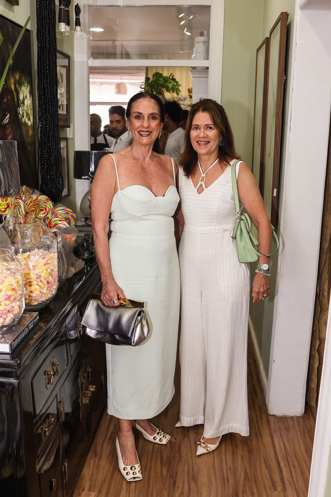 Sandra Schoucair e Amélia Machado