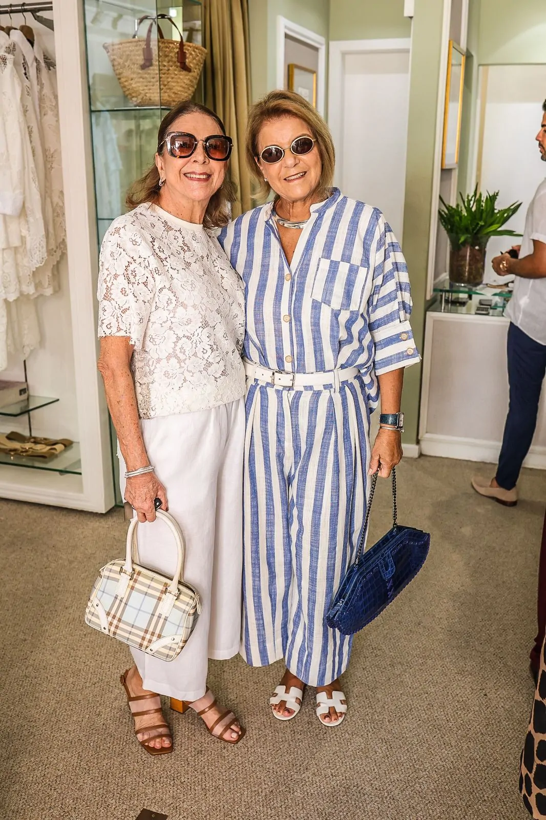 Teresa Café e Eliane Bradbury