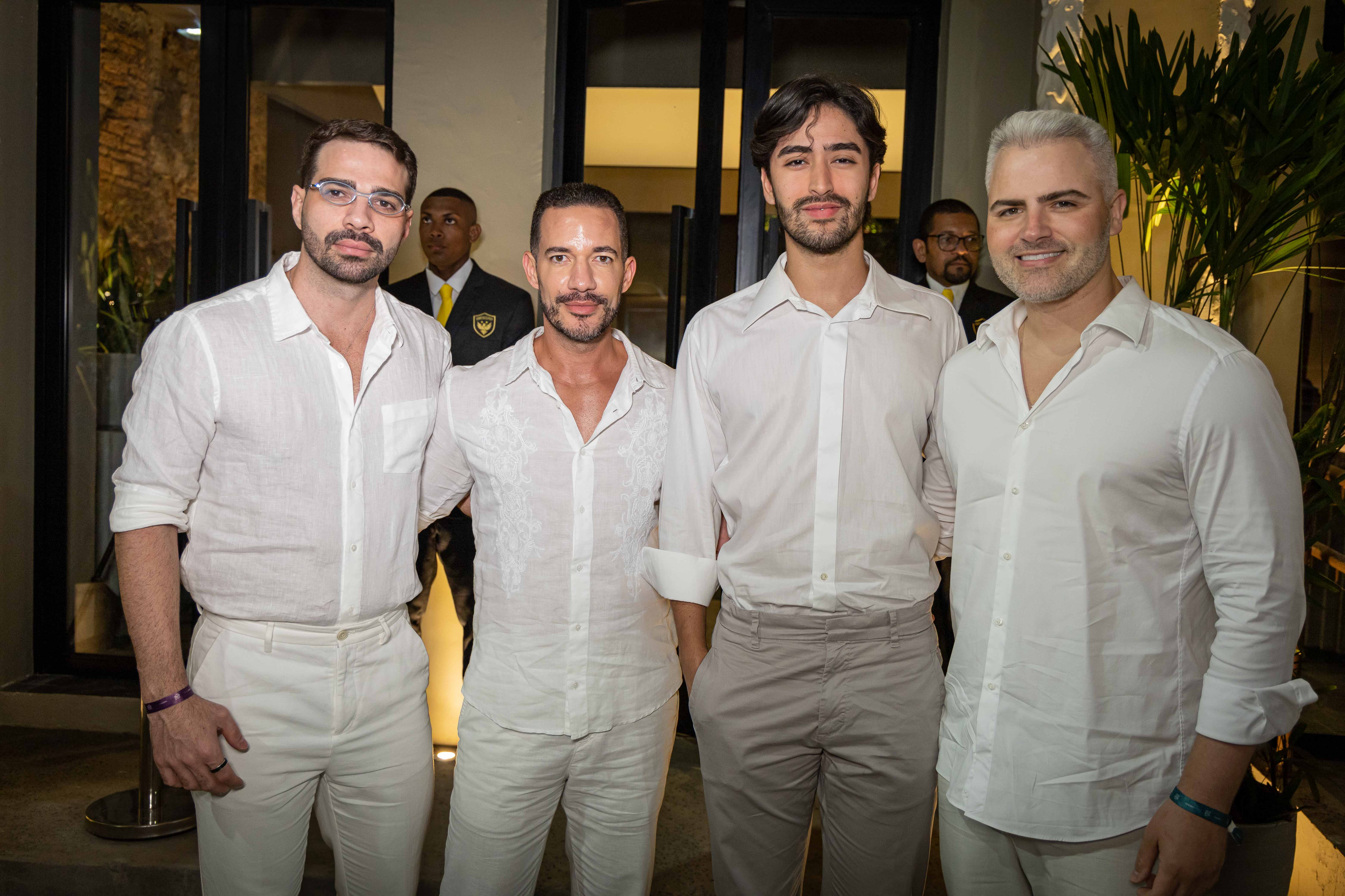 Diego Oliveira e Jean Silva, Daniel Barreto e Dalmo Costa