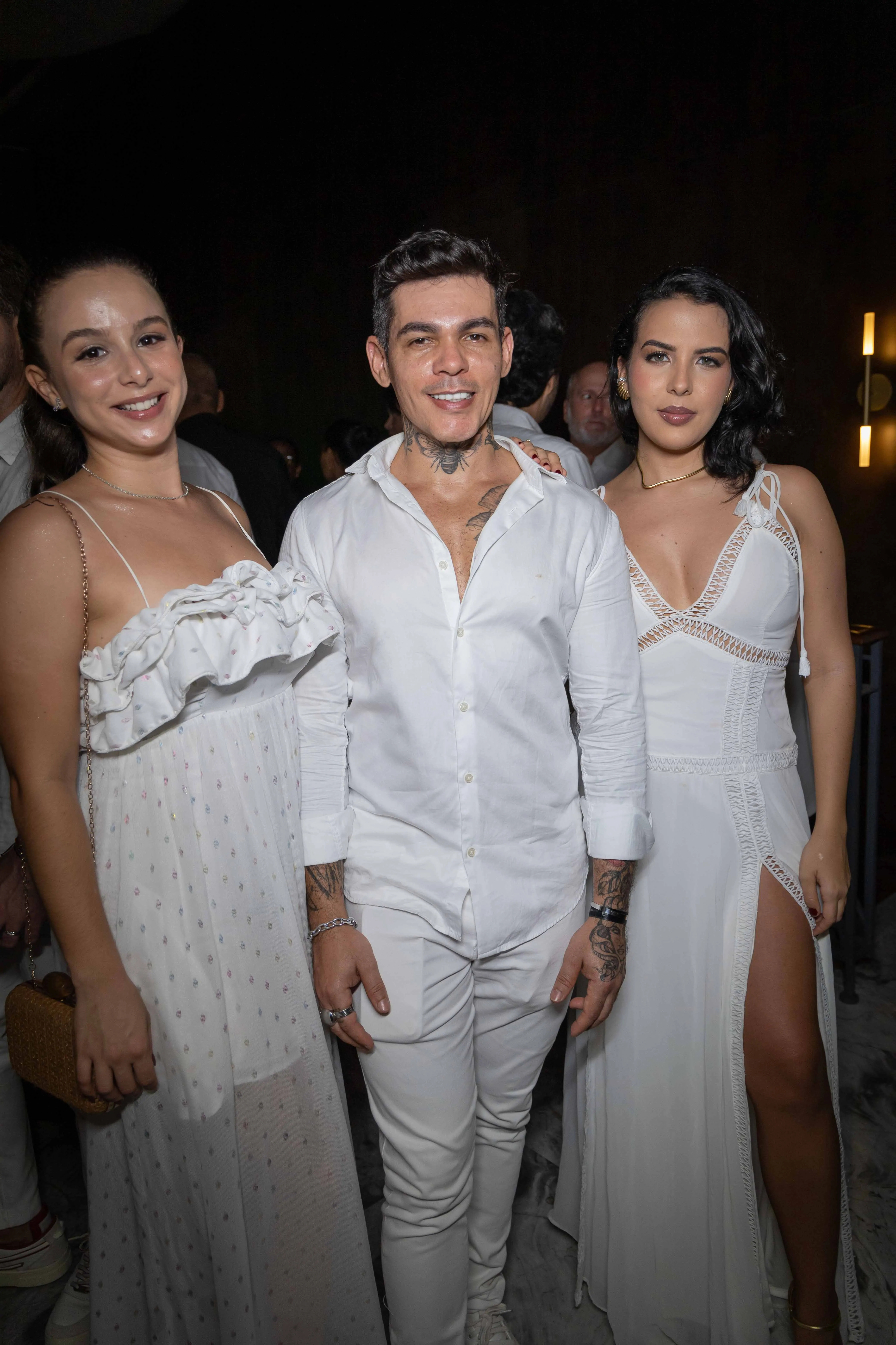 Luiza Quadros, Guilherme Domiti e Rafaella Calazans