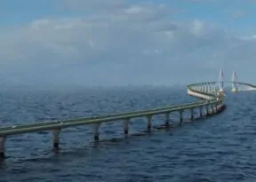 Ponte Salvador-Itaparica recebe novos equipamentos destinadas às etapas iniciais da construção