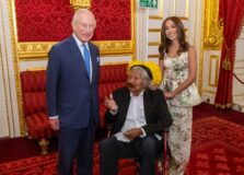 Anitta e Cacique Raoni se reúnem com Rei Charles III, em Londres