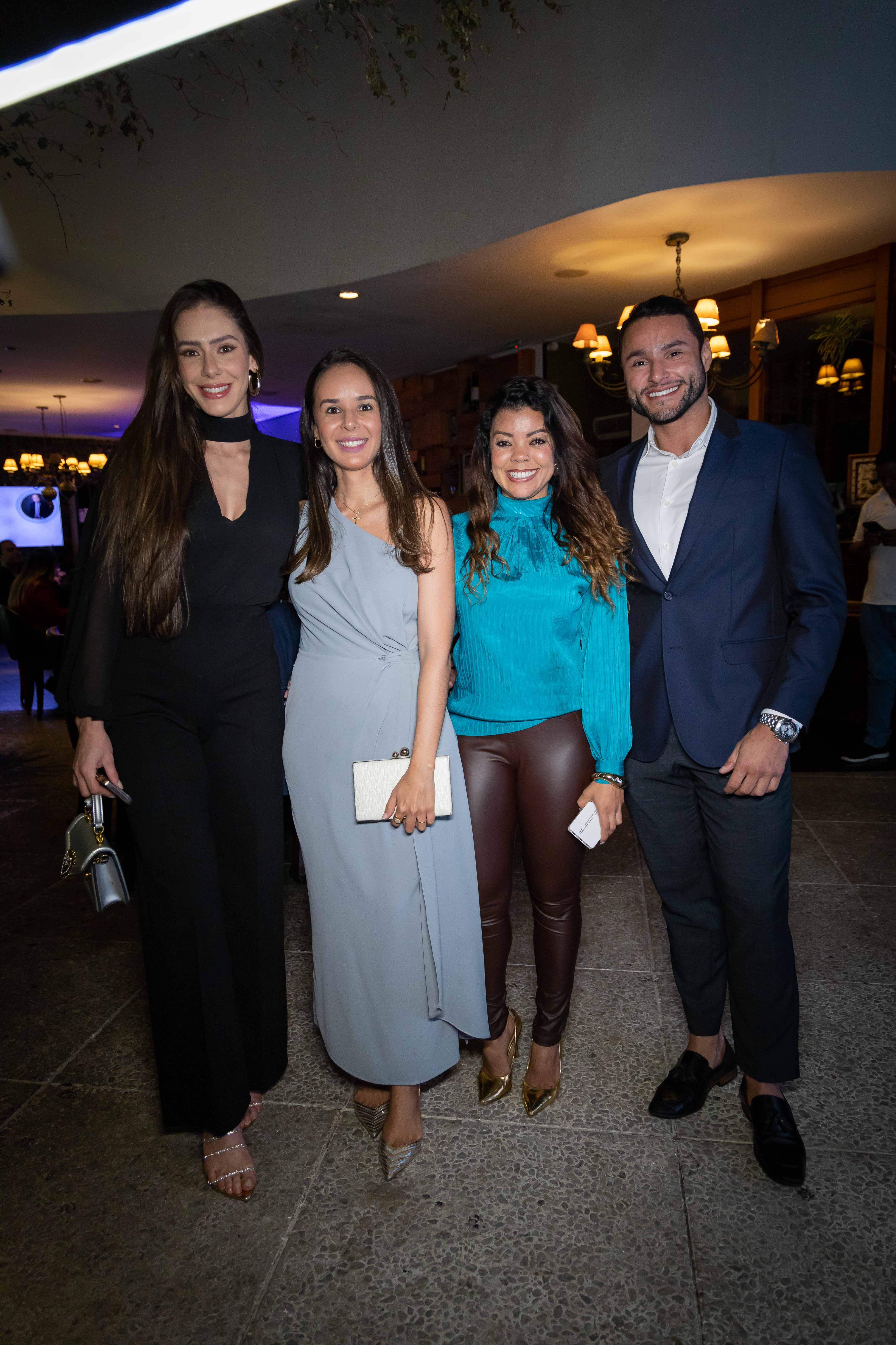 Grasiele Pagliarini, Diandra Torres, Leilla Carolline e Alexandre Rocha