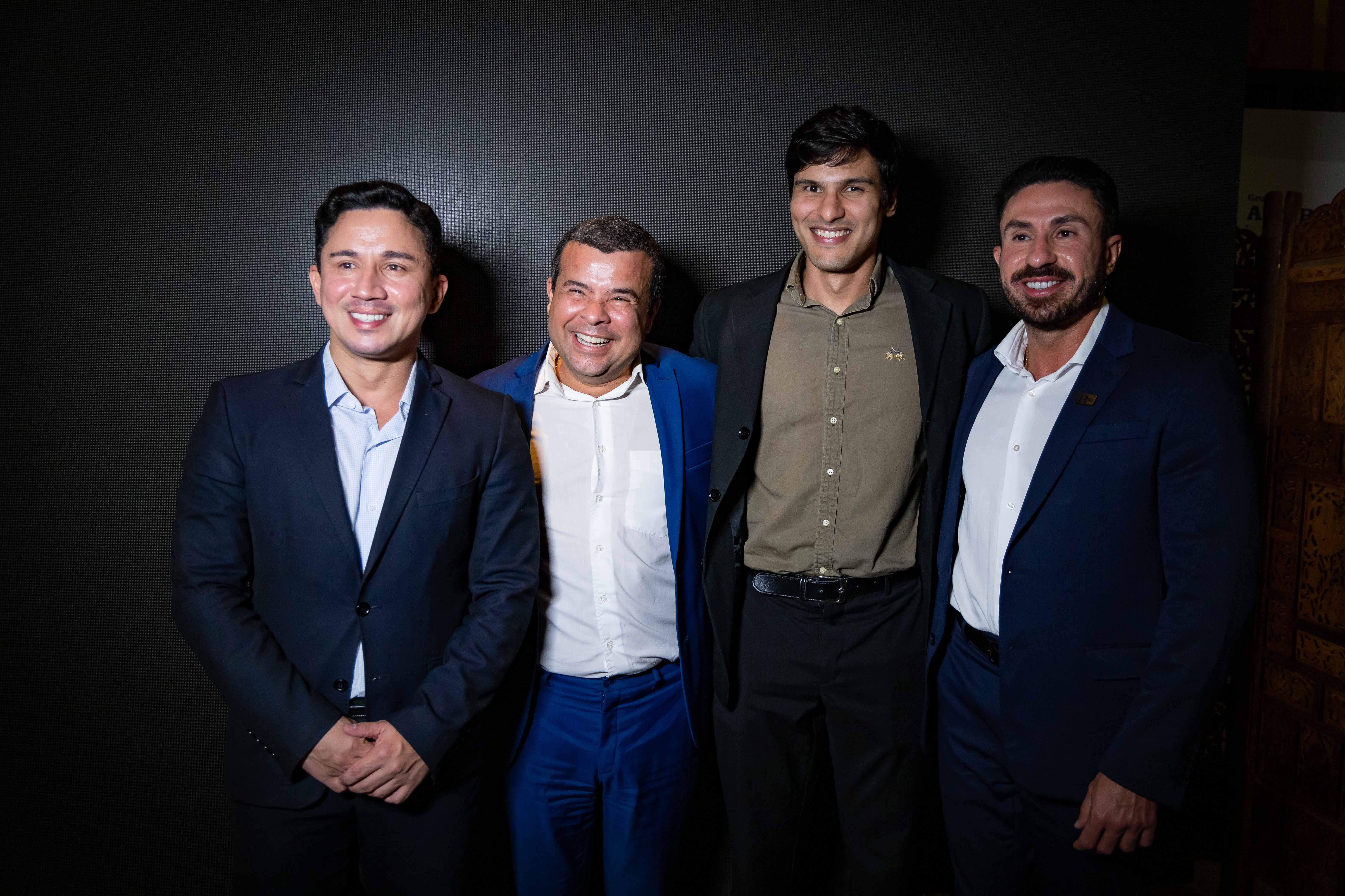Tamyr Mota, Celsinho Cotrin, Paulo Ricardo e Renato Franca