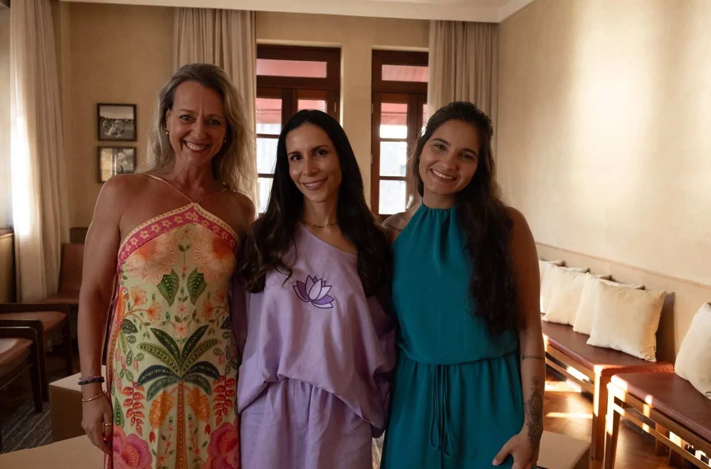 Fernanda Matheus, Camila Meccia e Luísa Velloso