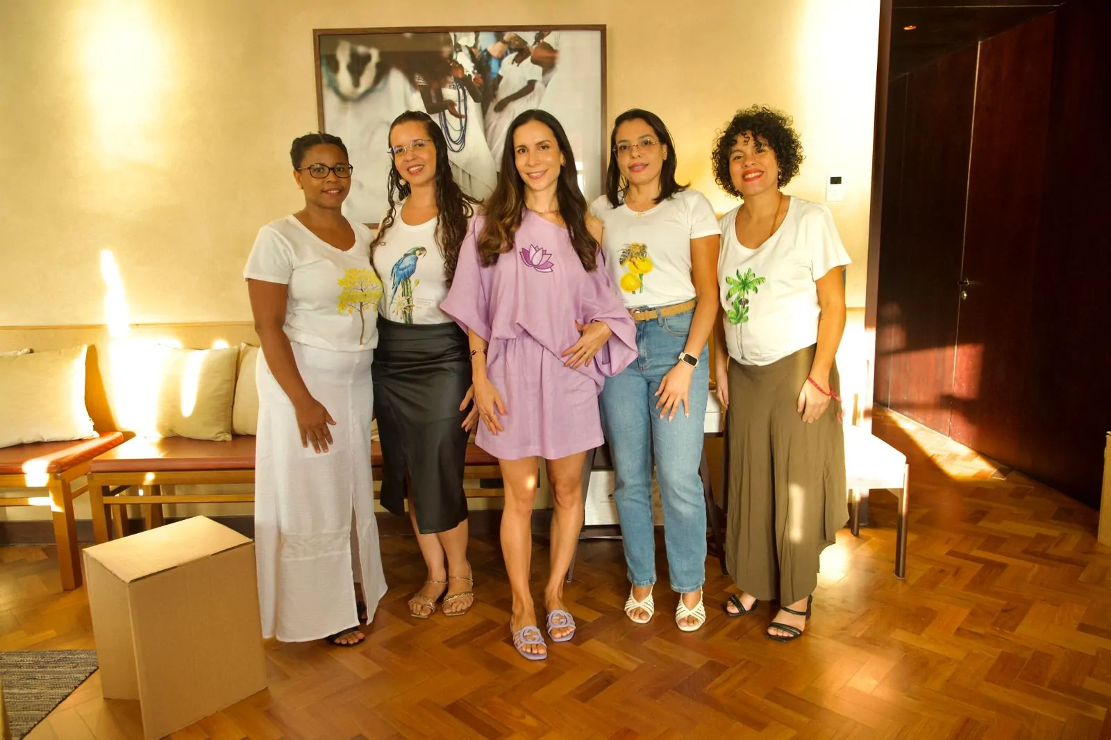 Camilla Meccia e equipe