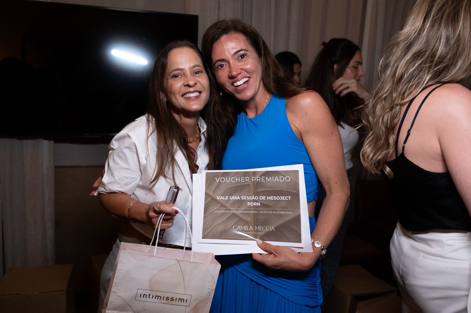 Ana Lucia Evangelista e Ticyana Carvalho