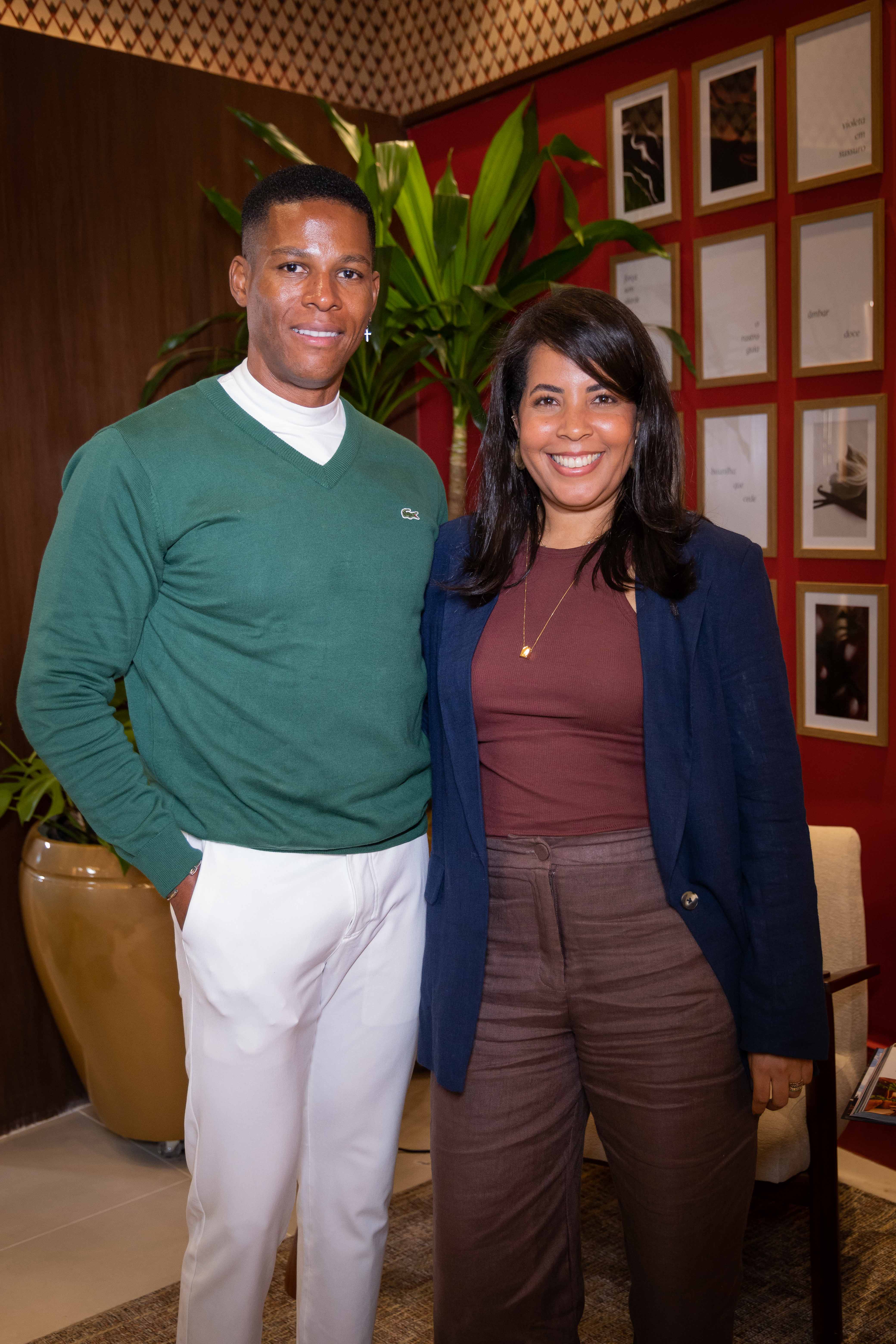 David Garces e Erica Ferraz