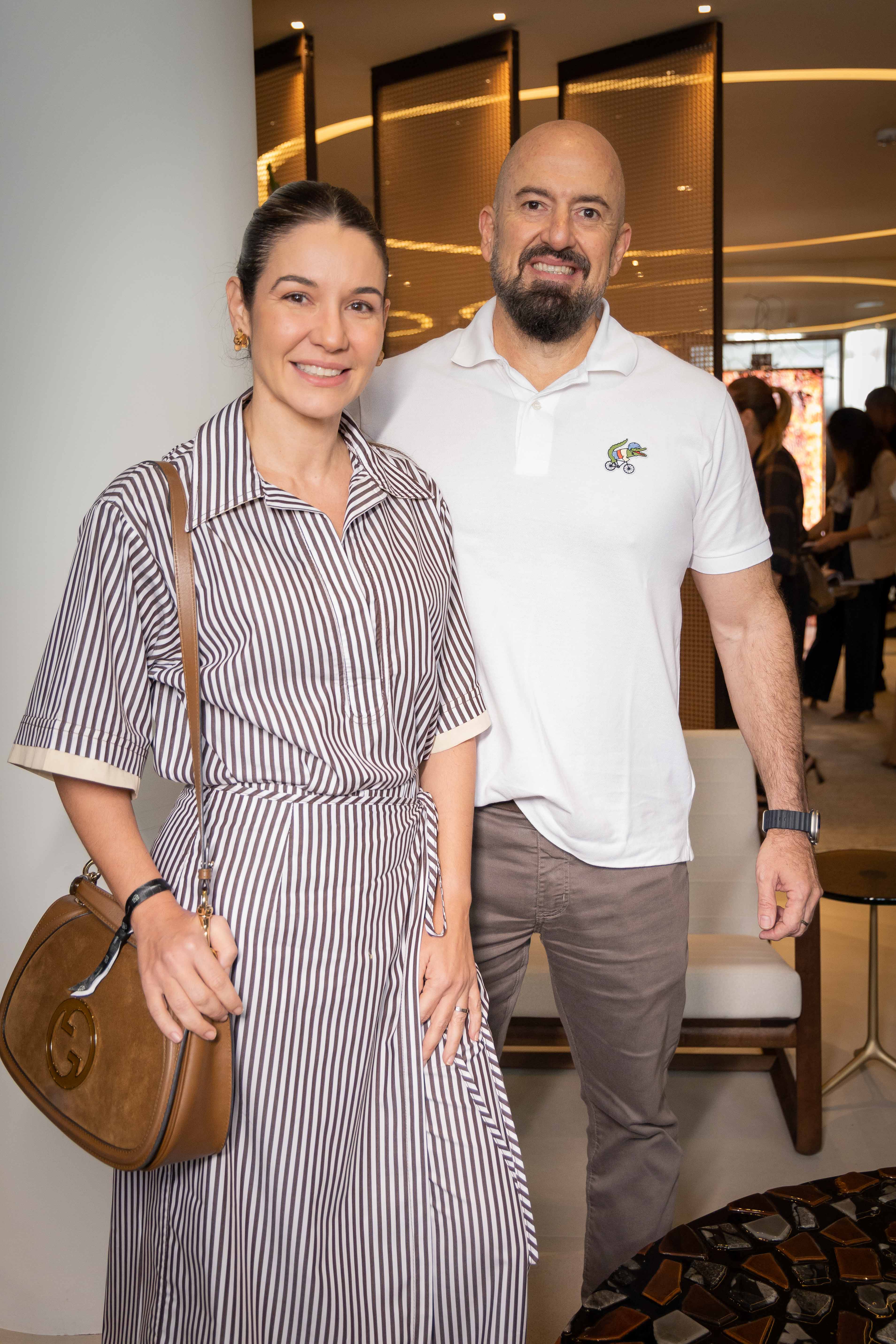 Manuela Andrade e Maurício Lins