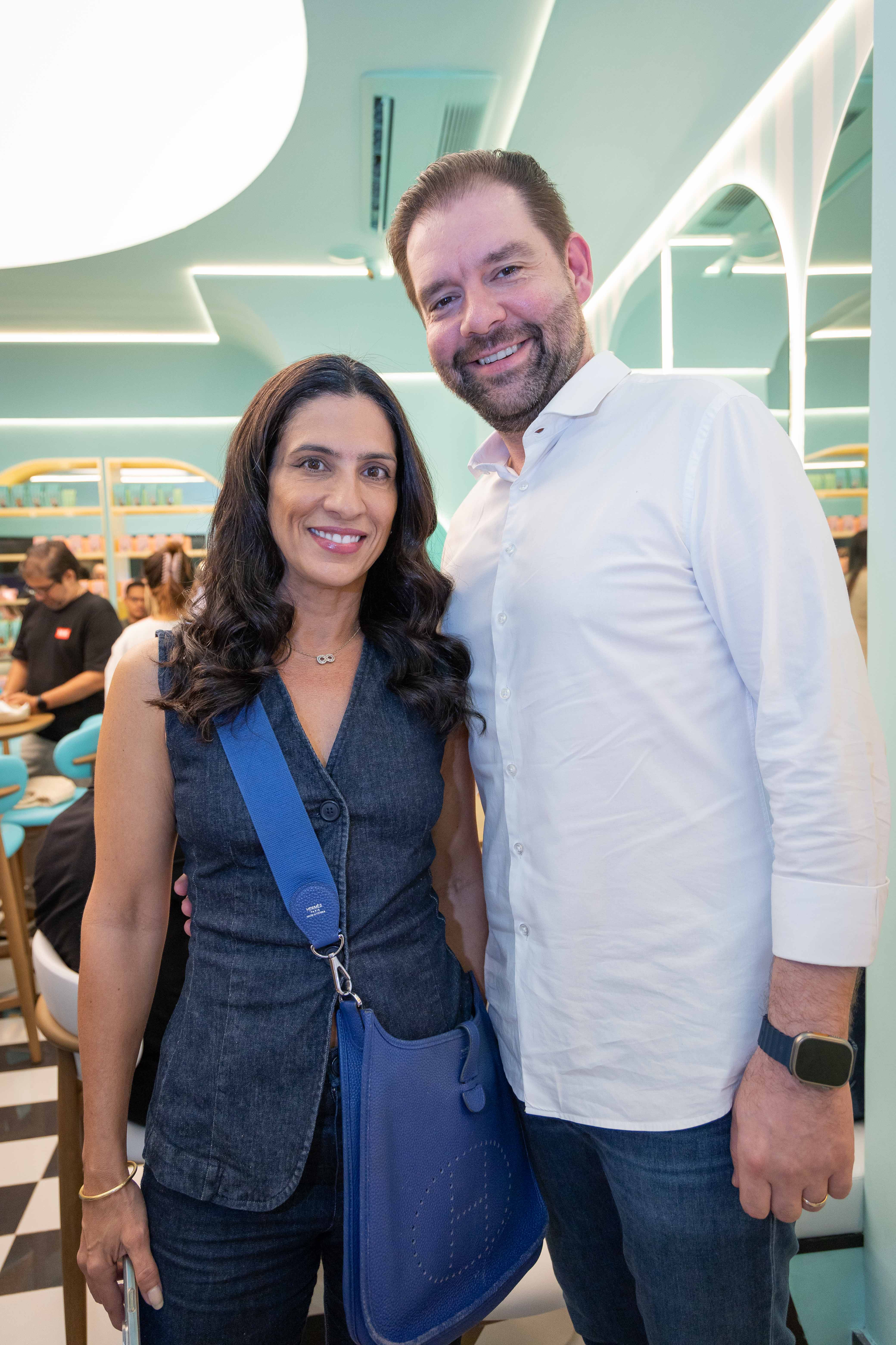 Karine Queiroz e Maximiliam Heindl