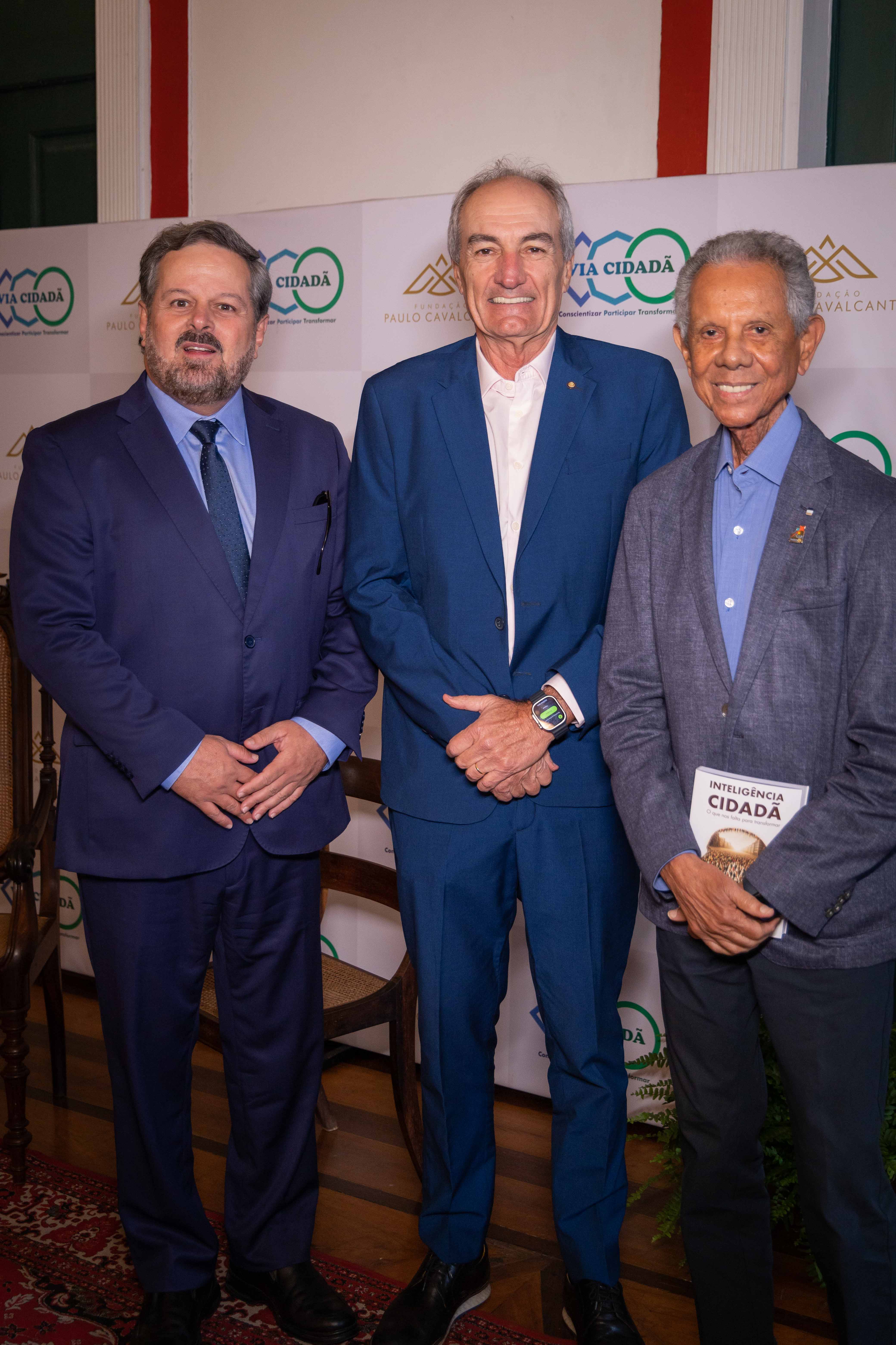 César Faria, Paulo Cavalcanti e Edson Piaggio