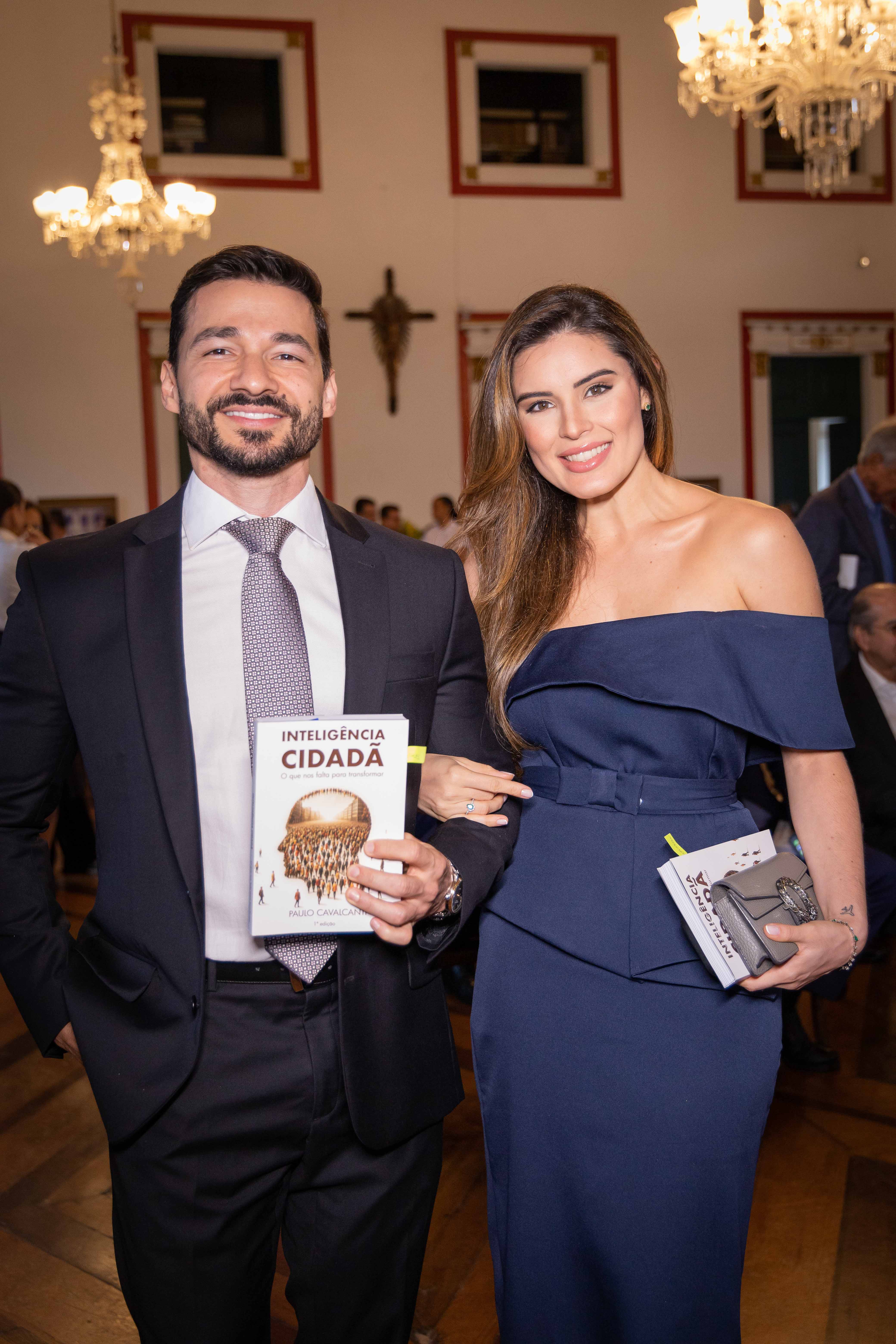 Mário Coelho e Brenna Albuquerque