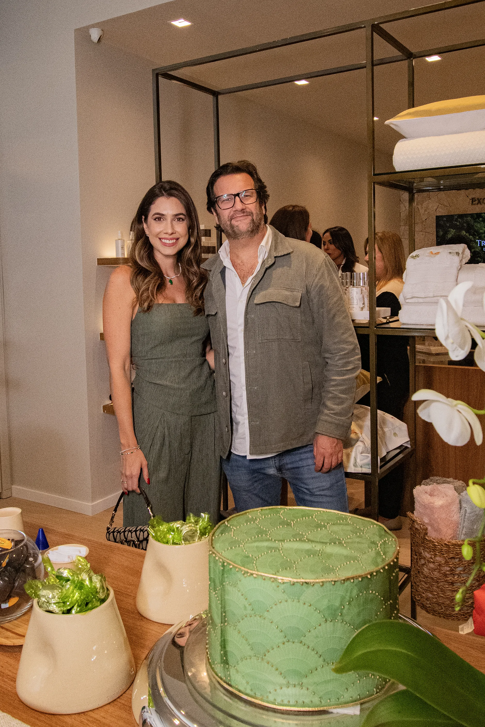 Renata Cerqueira e Rodolfo Trussardi