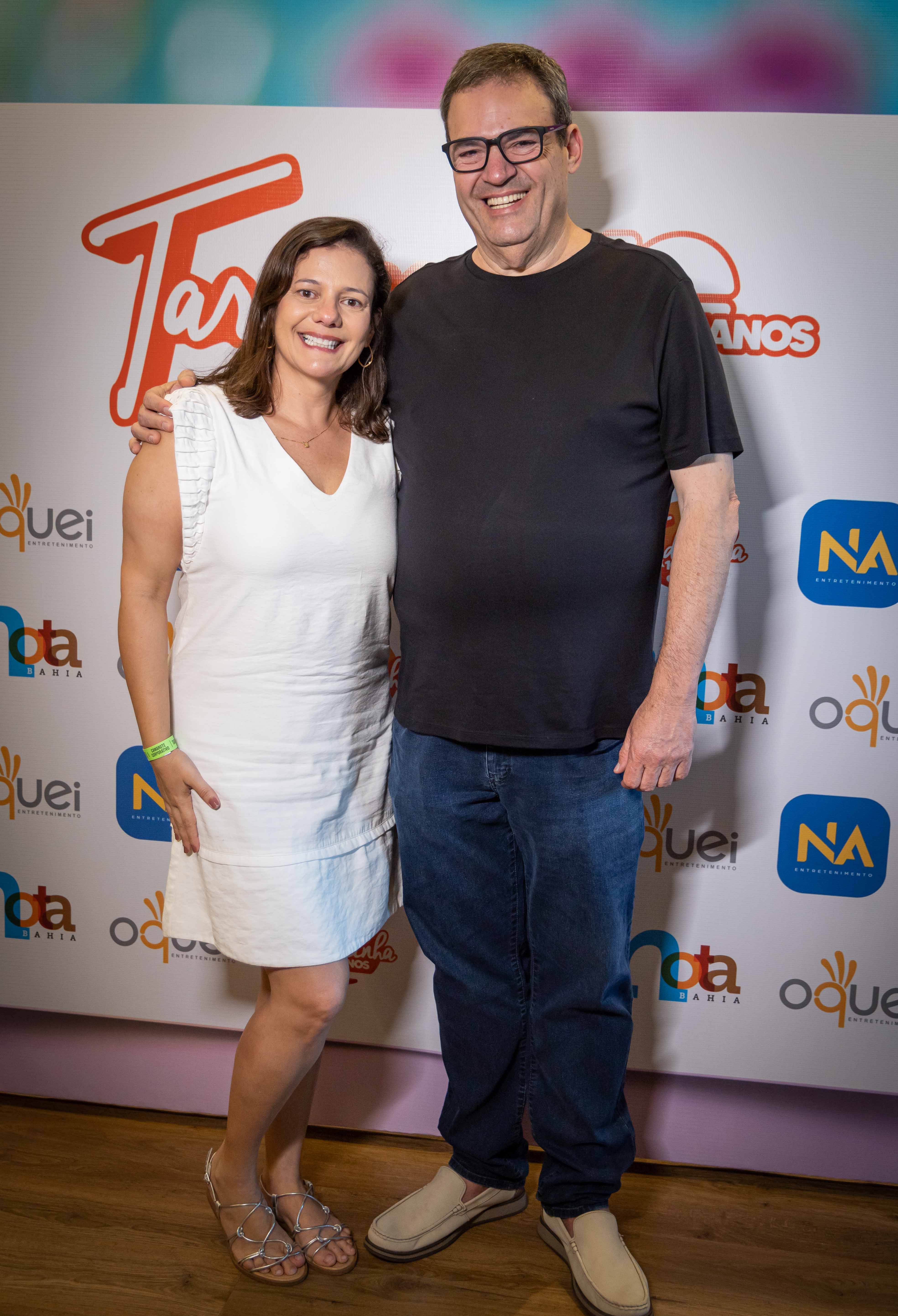 Tati Santana e Rosalvo Salves