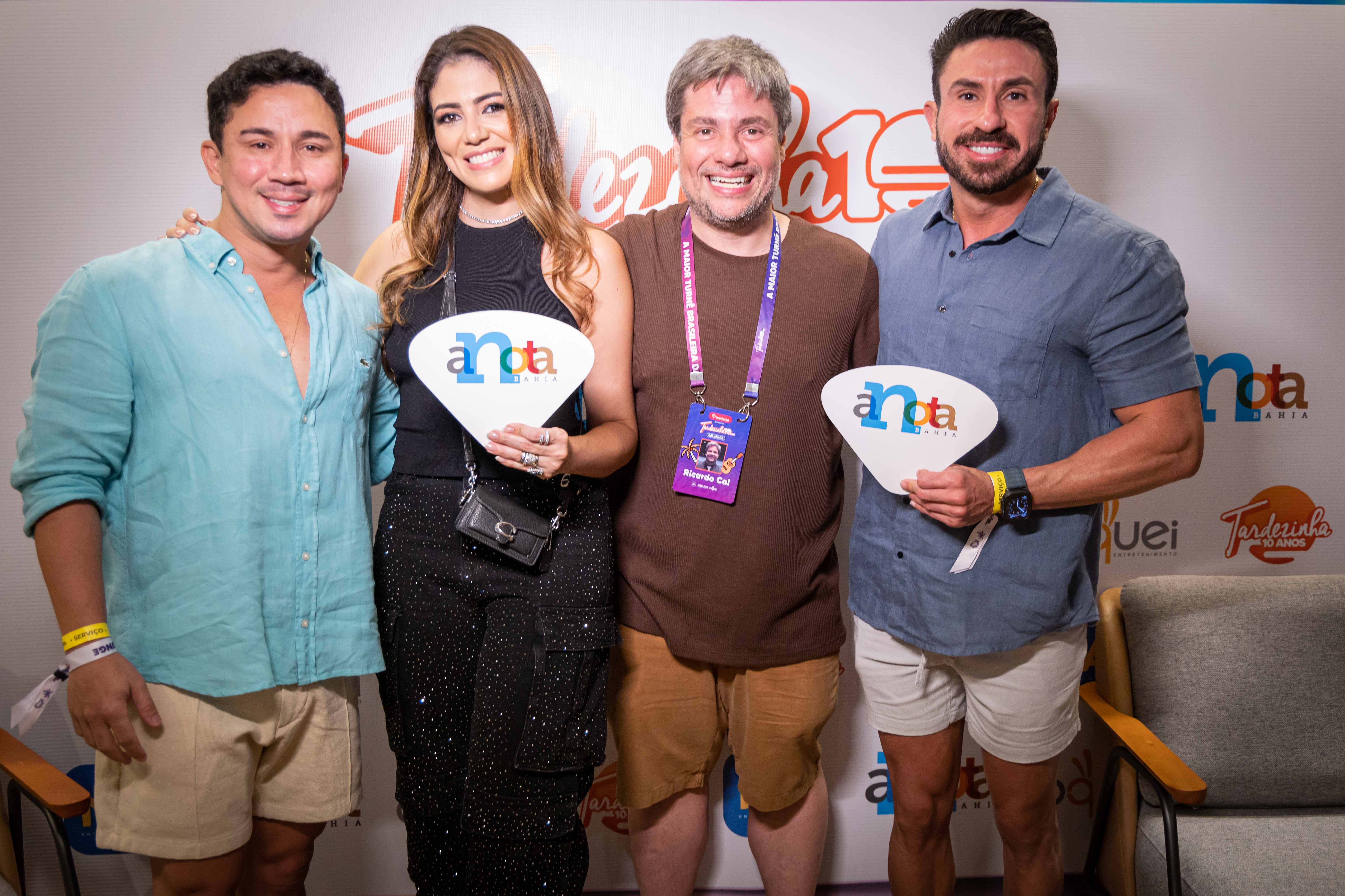 Tamyr Mota e Renato Franca com  Rick Cal e Ju Tavares