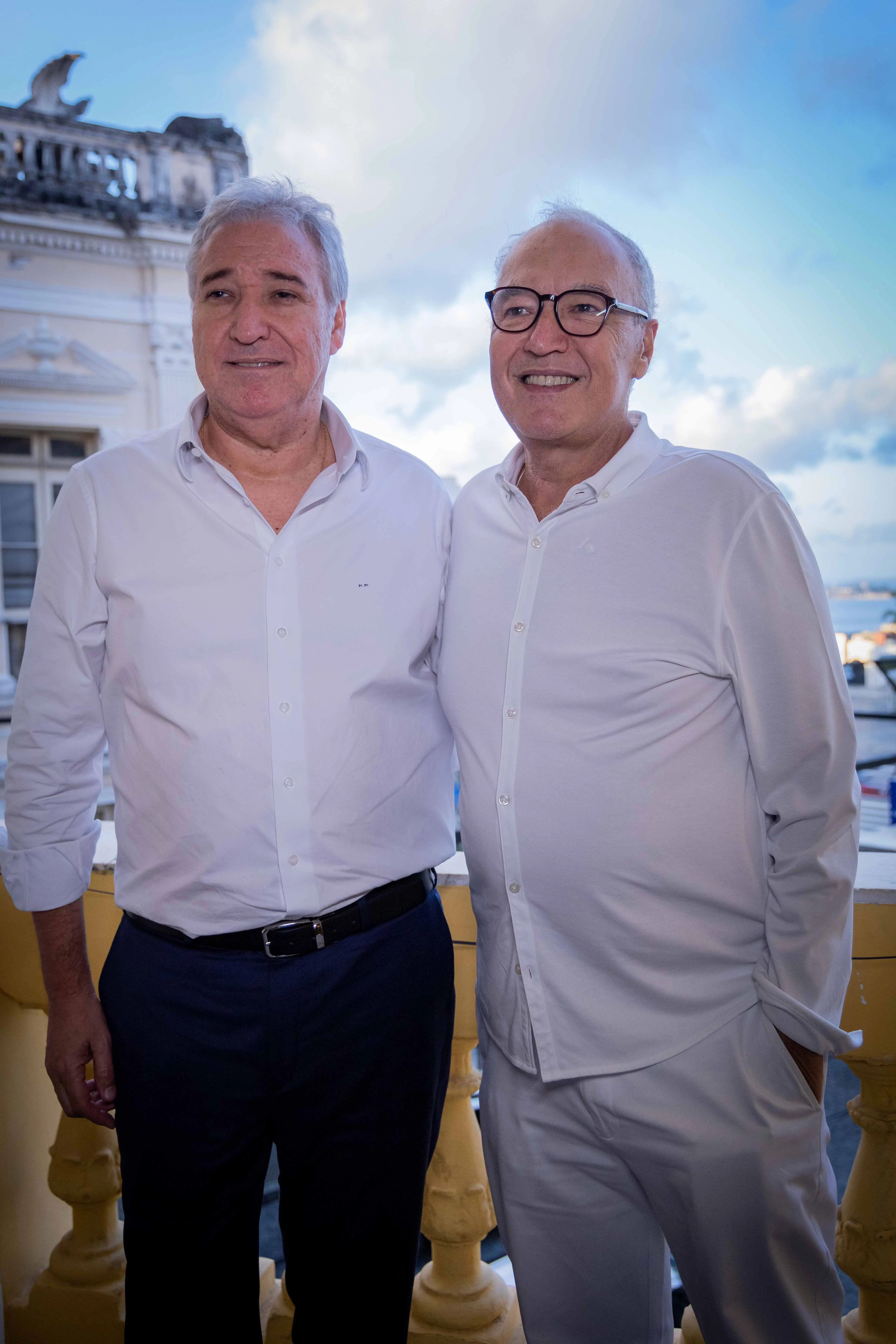 Mauricio Magalhães e Nizan Guanaes