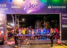 Santander Night Run movimenta a orla de Salvador com corrida noturna