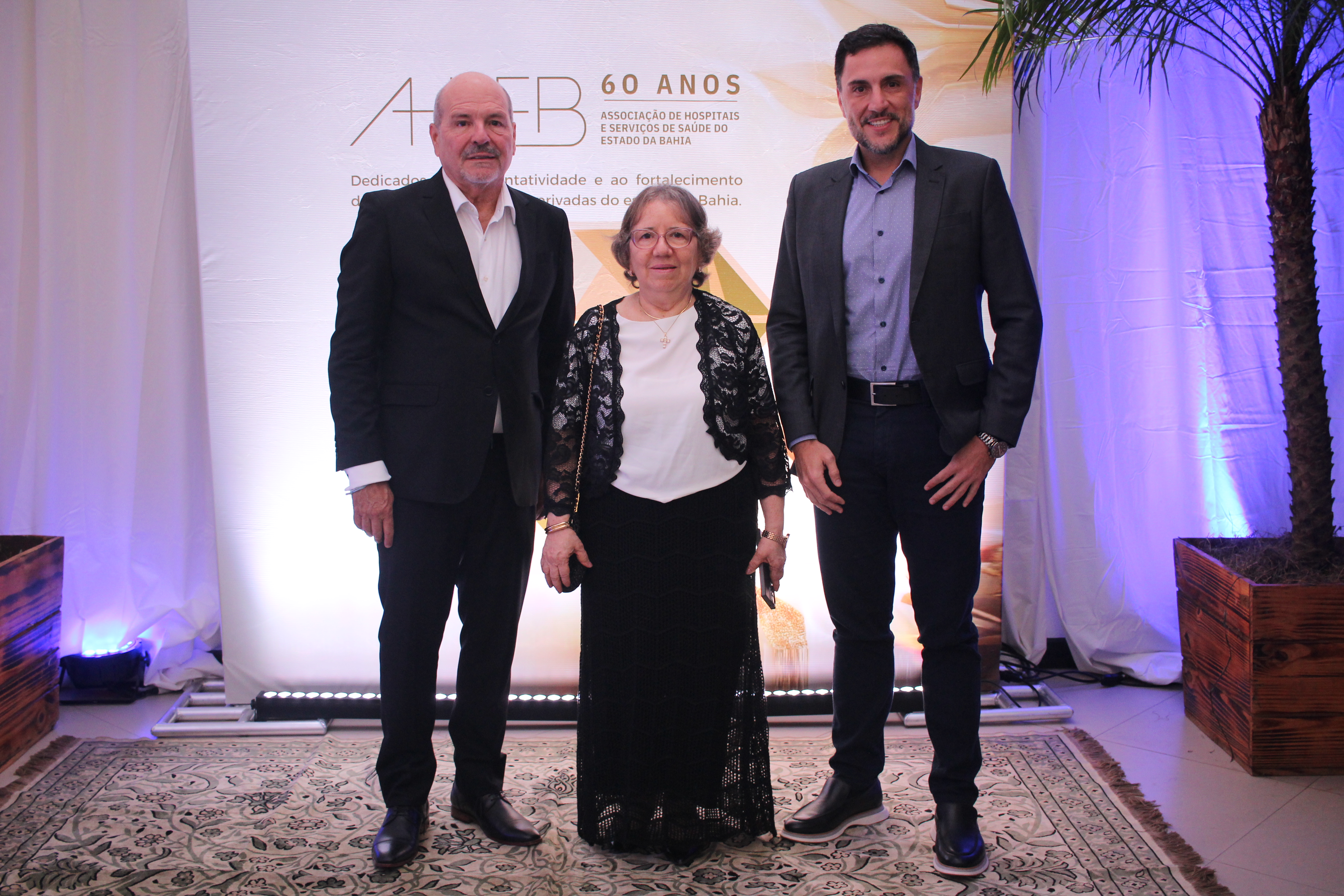 Mauro Adan, Rita Virginia e Luiz Bertone