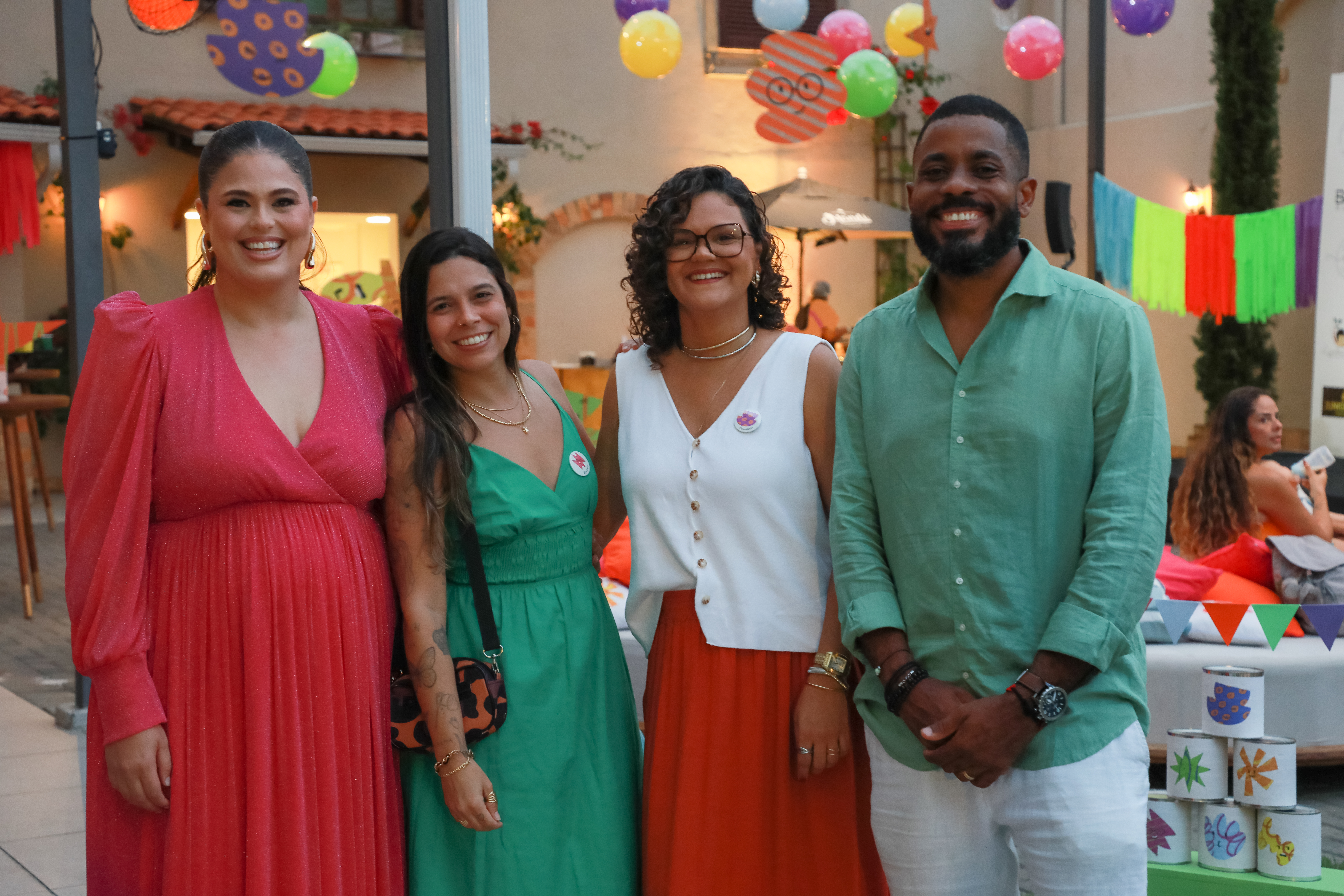 Camilla Bittencourt, Michele Britto, Jorge Nery, Stephanie Nery