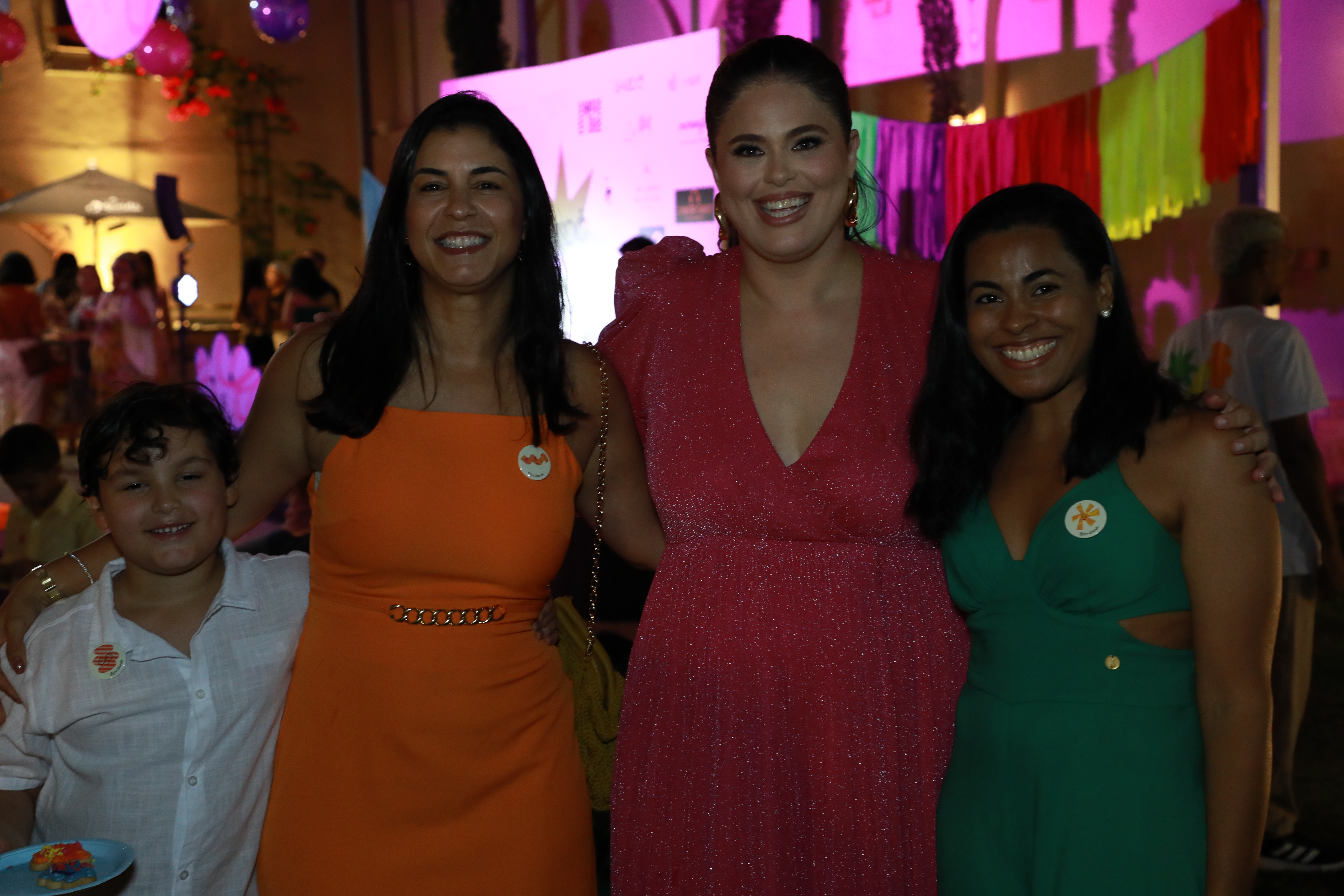 Guilherme, Lidgia, Mariana, Stephanie Nery