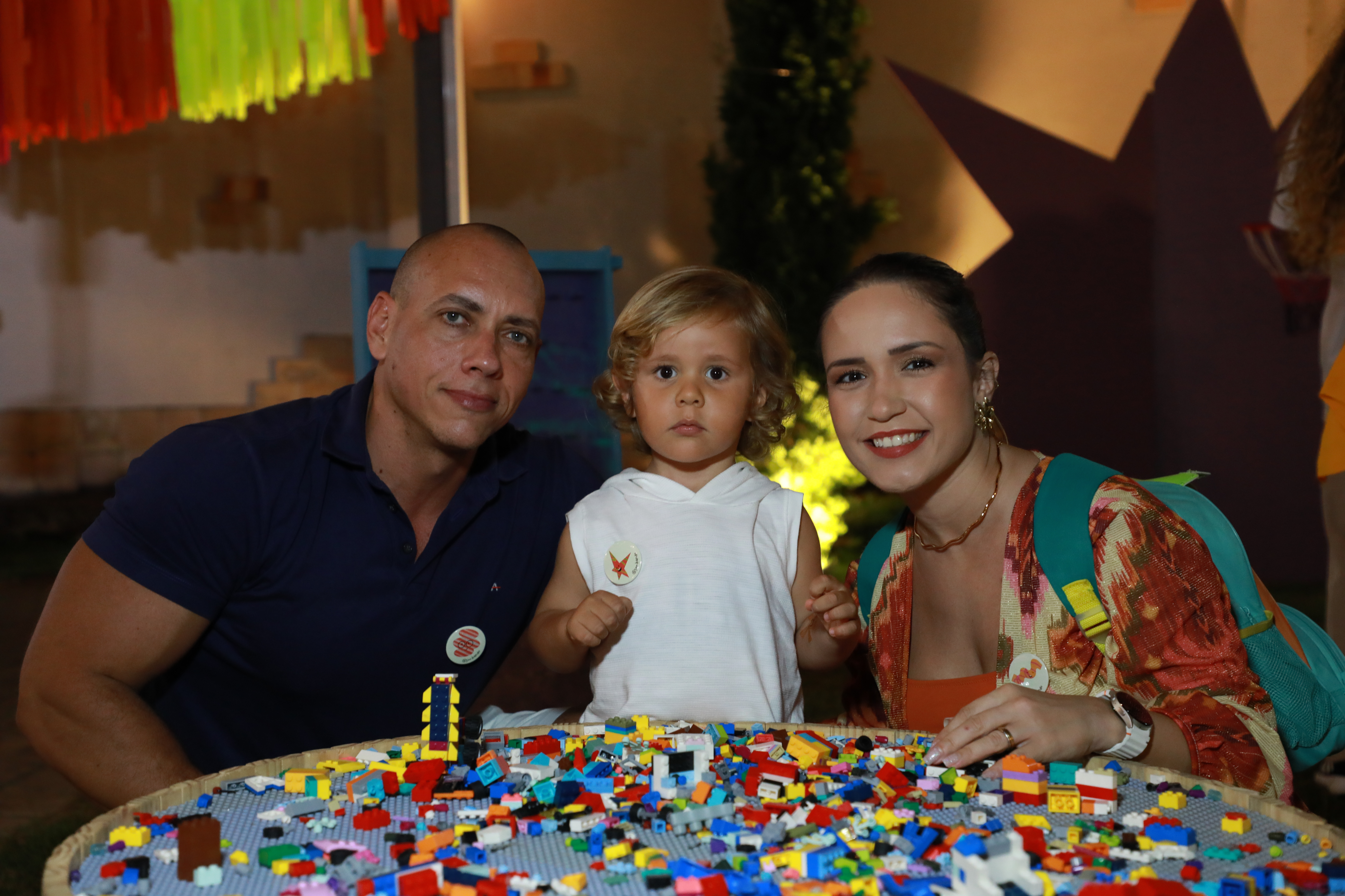 Rodrigo, Pamela e Dominique Guerreiro