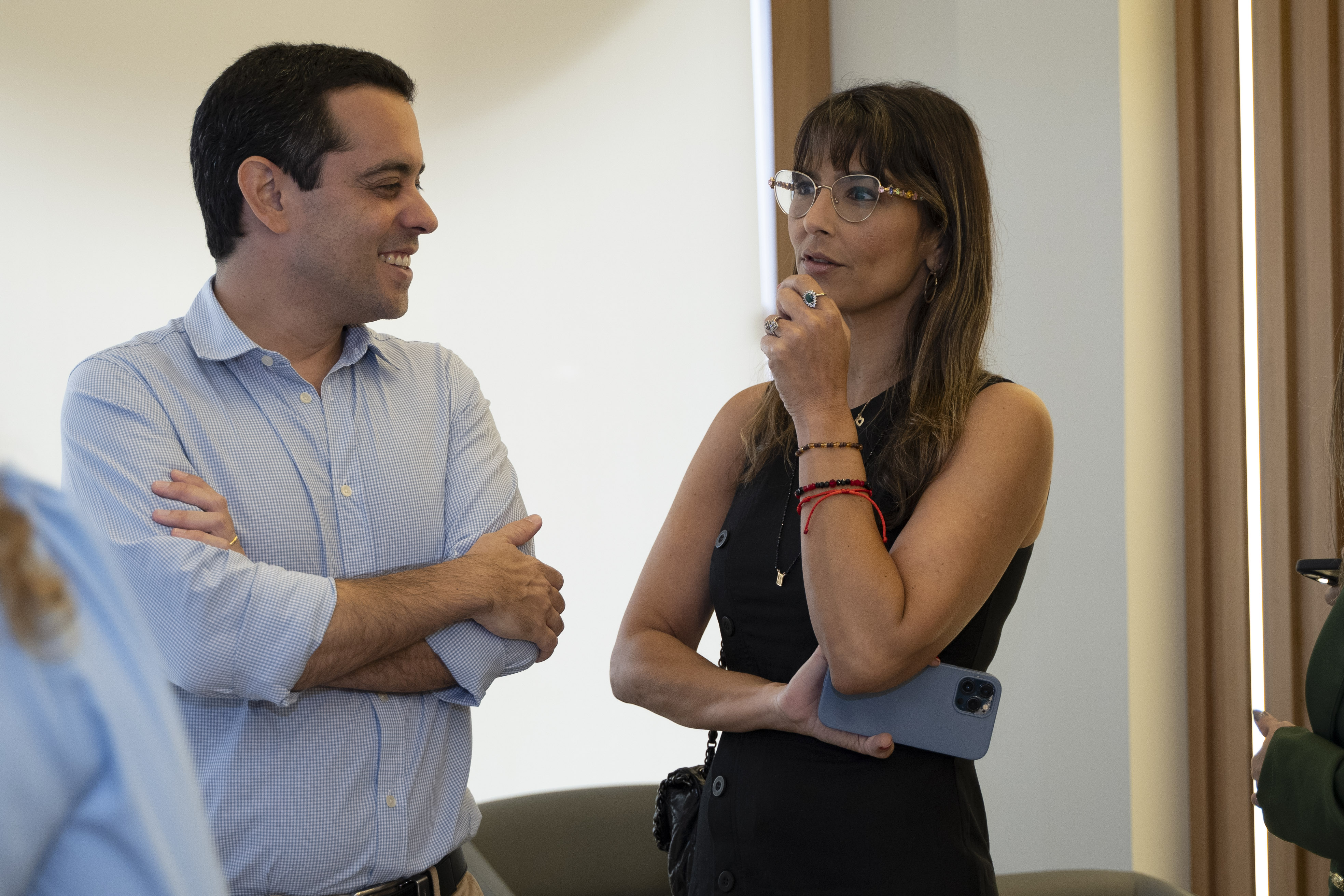 Igor Brandão e Karina Waxman