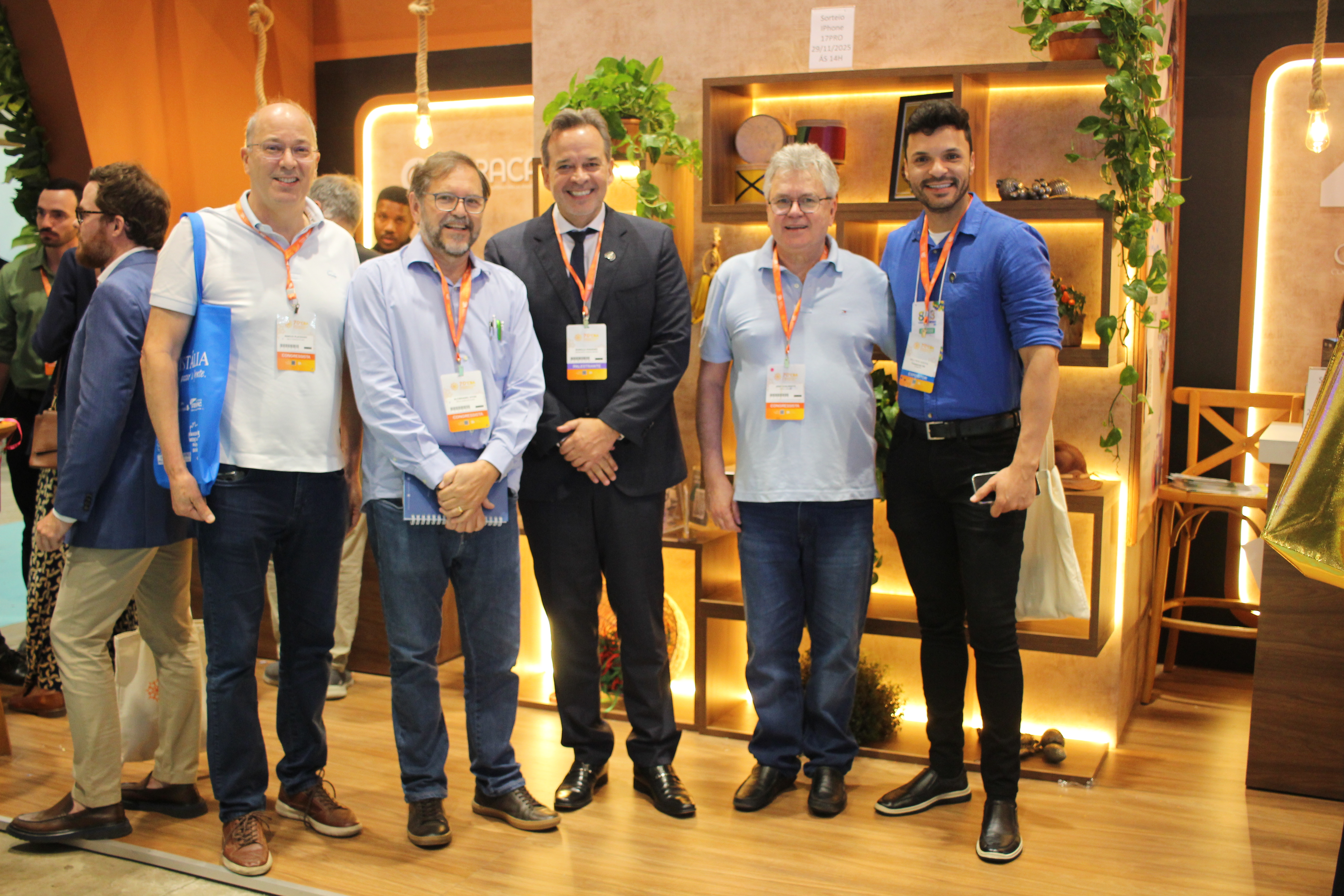 Marcio Placedino, Alcebiades Vitor, Romulo Pinheiro, Jose Gualbetto, Kellyson Santos