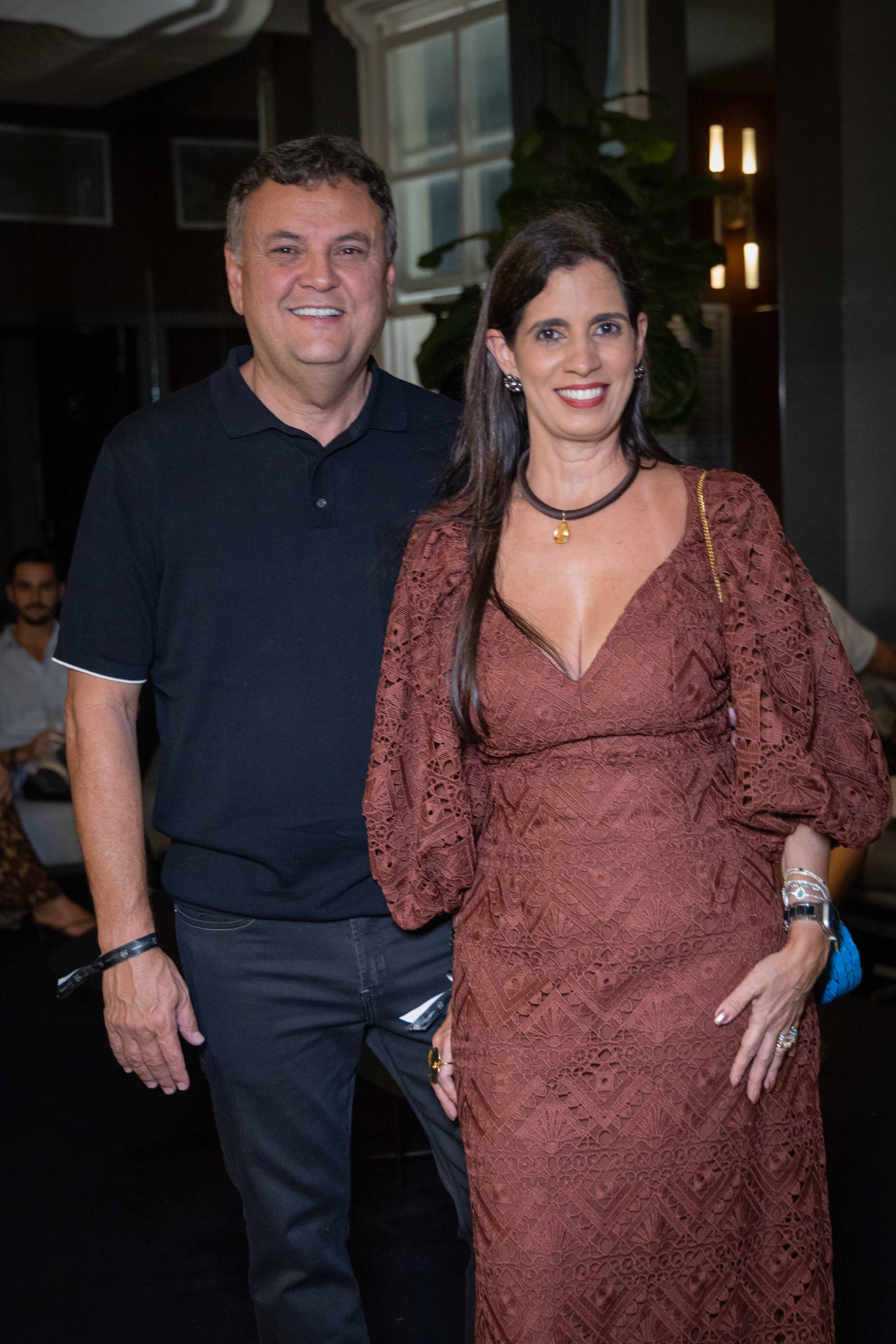 Guilherme Araújo e Fernanda Bahia